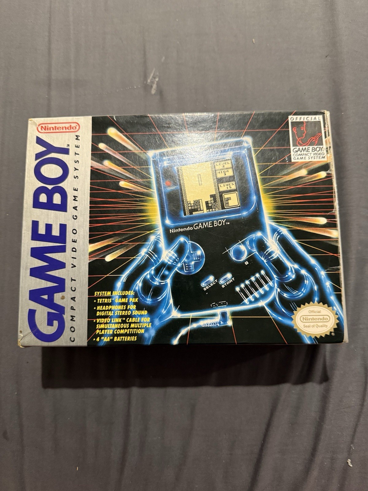 Nintendo DMG-01 Original Gameboy CIB With Tetris Tested Working Great Condition