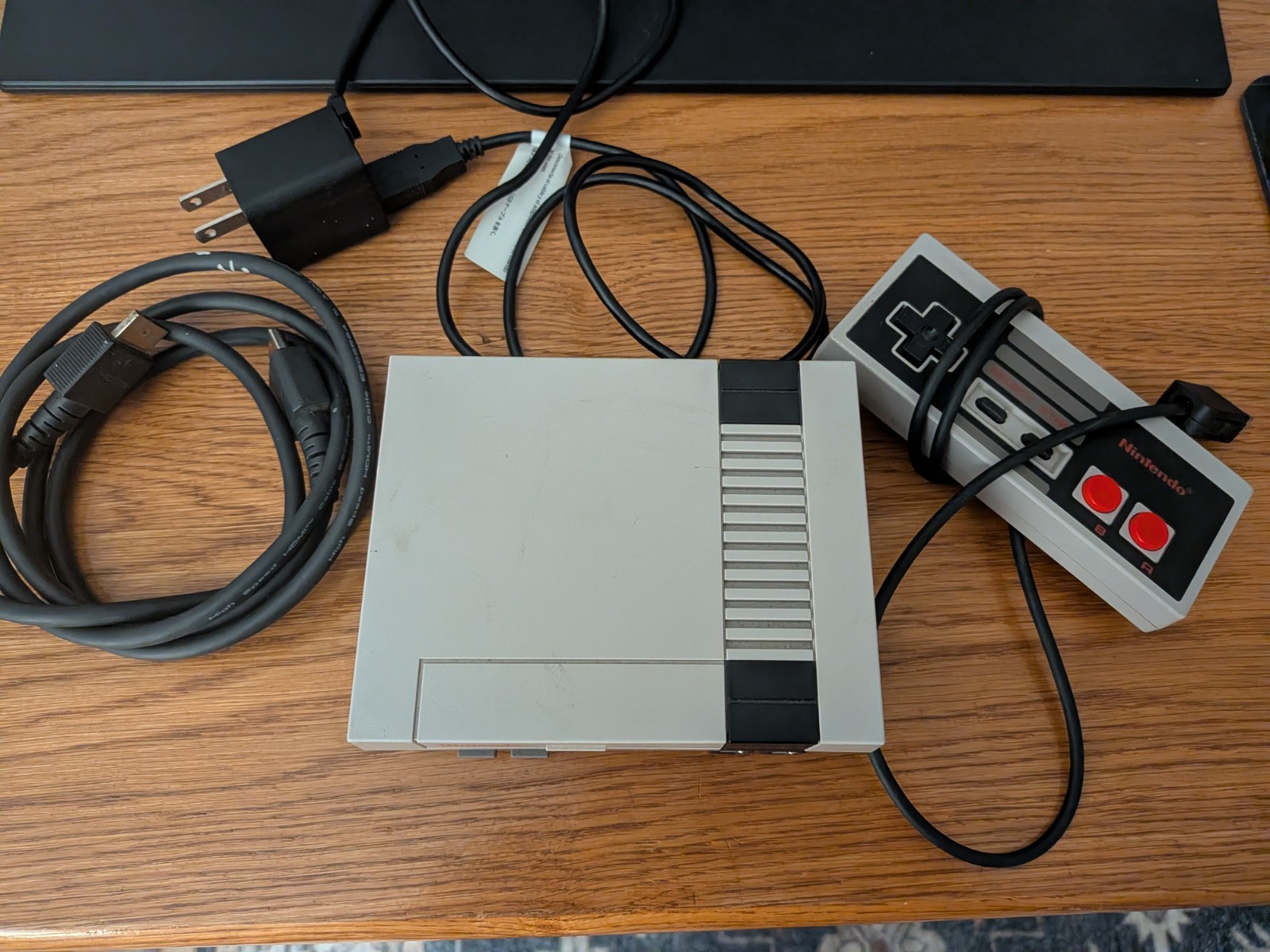 Nintendo NES Classic Edition Mini Console Bundle w/ 1 Controller, Power & HDMI