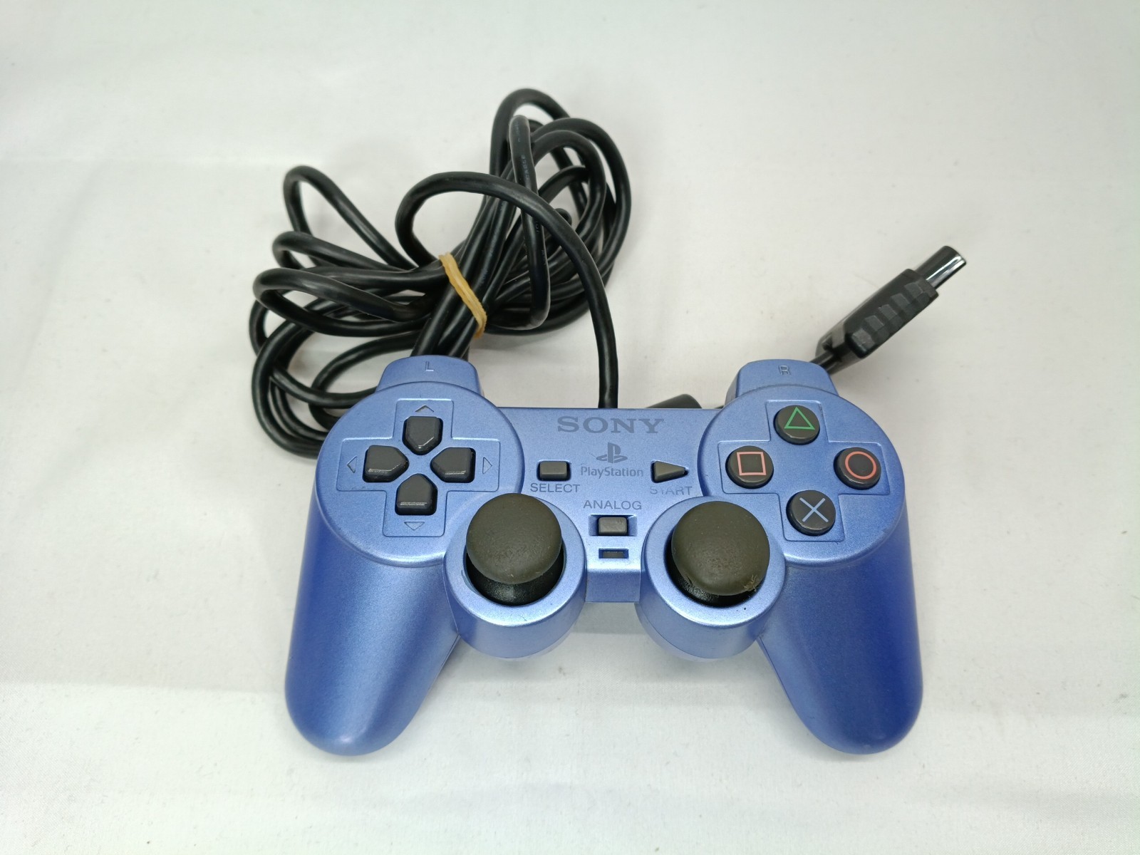 PS2 Aqua Blue Console Controller set Playstation2 NTSC-J Tested
