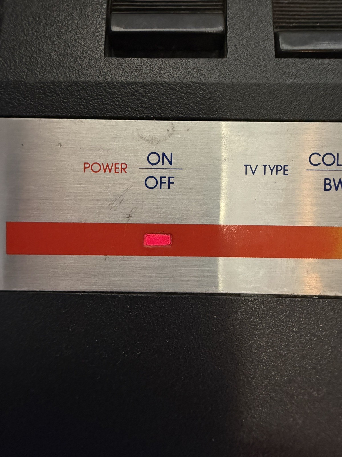 Atari 2600 Jr. Game System Console ONLY Retro Rainbow – Power Tested Only As Is
