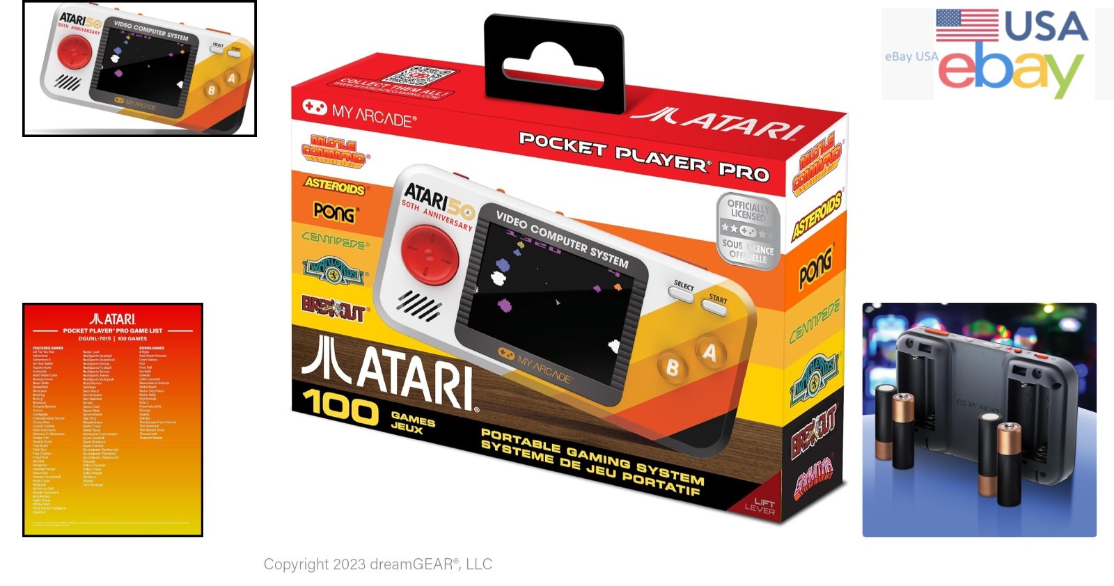 Compact Gaming Device with 2.75 Inch LCD Screen and Ergonomic Button Controls
