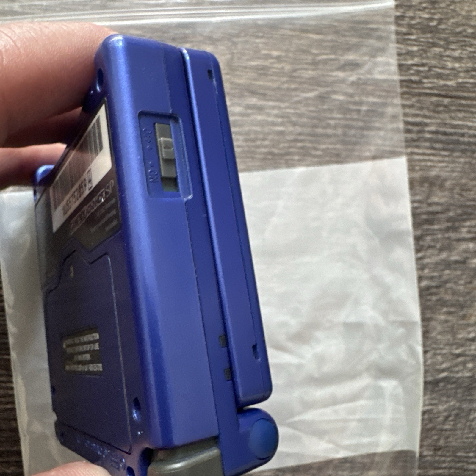 Nintendo Game Boy Advance SP Console – Cobalt Blue – Tested W/ Charger Clean