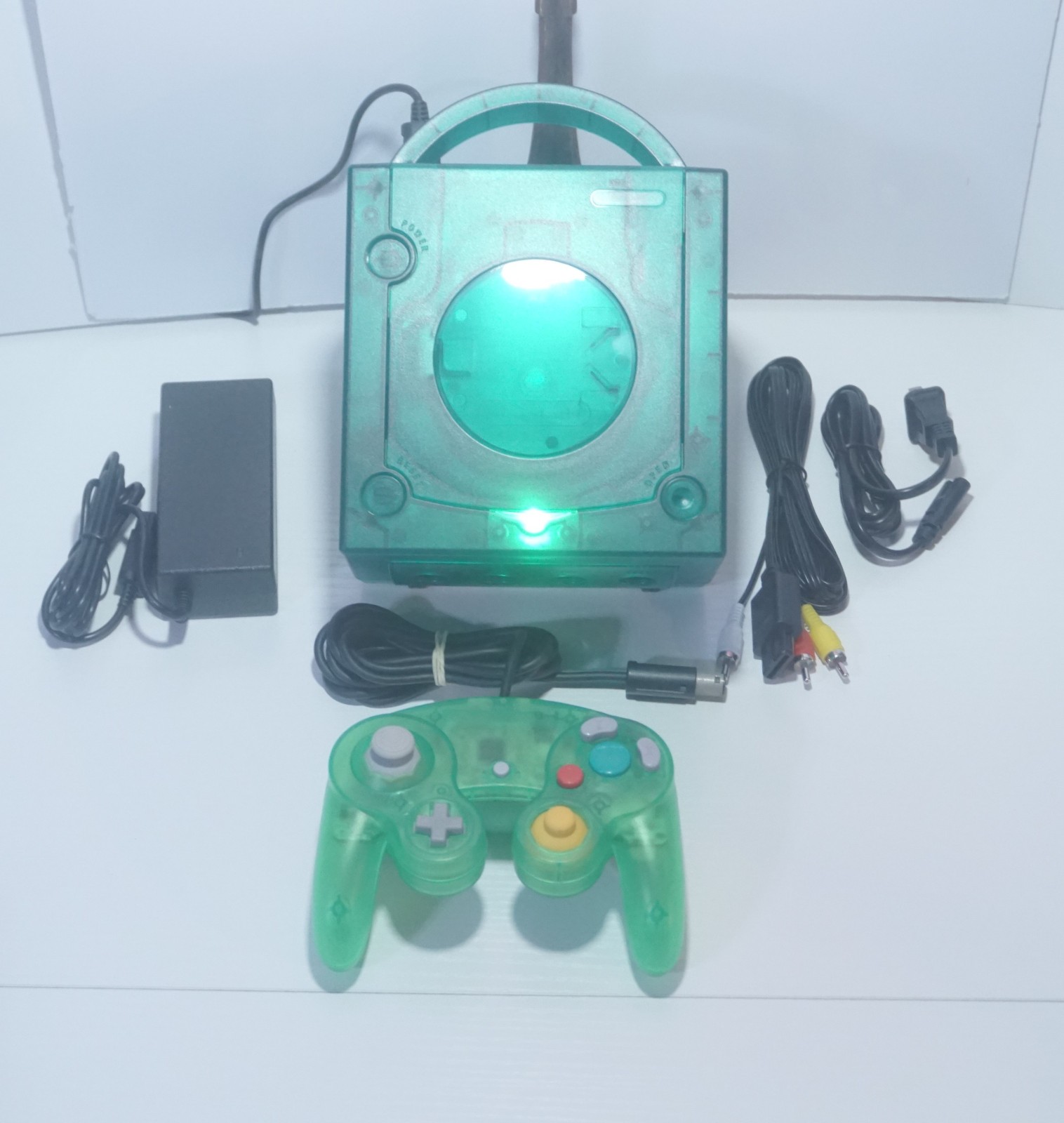 Various Colors Nintendo GameCube Console DOL-001 (USA) and Controllers Reshelled