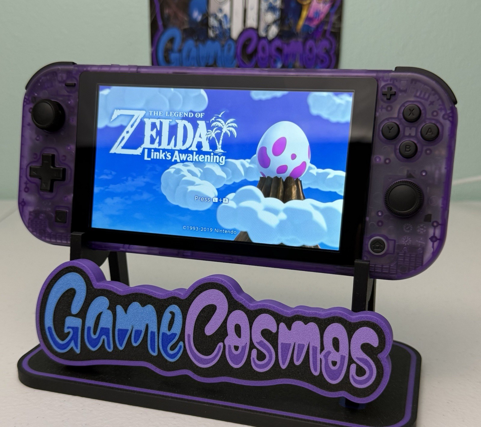 Atomic Purple – Black Accent – Hall Effect NoDRIFT analogue – Custom Switch Lite