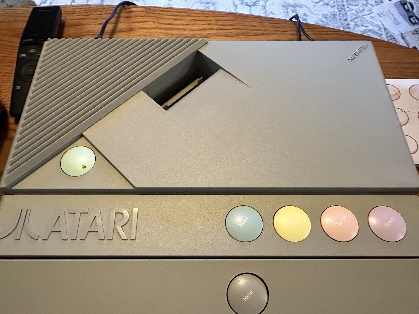 Atari XE Game System With Joystick And All Cables