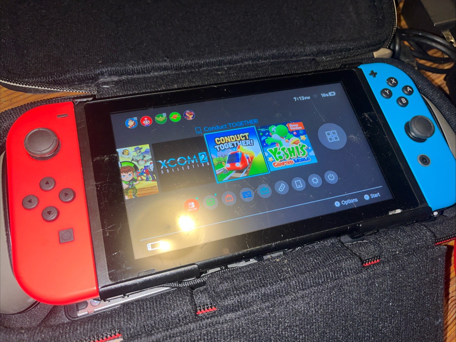 Nintendo Switch v1 Video Game Console HAC-001 Bundle Accessories Games + More