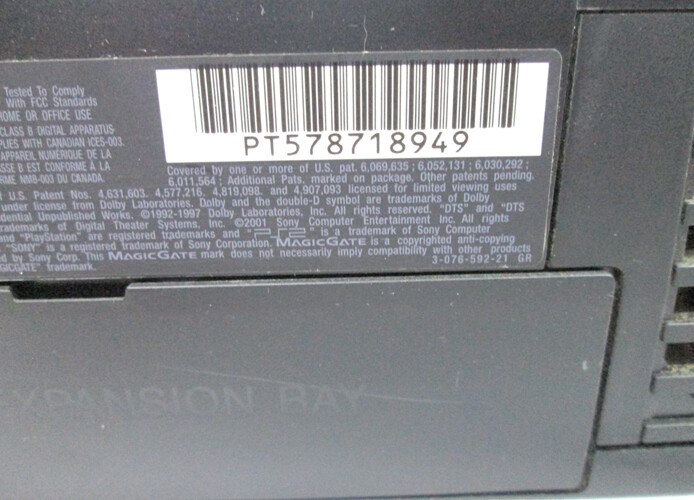 Sony Playstation II PS2 with Controller & 2 8MB Memory Cards Video Game System