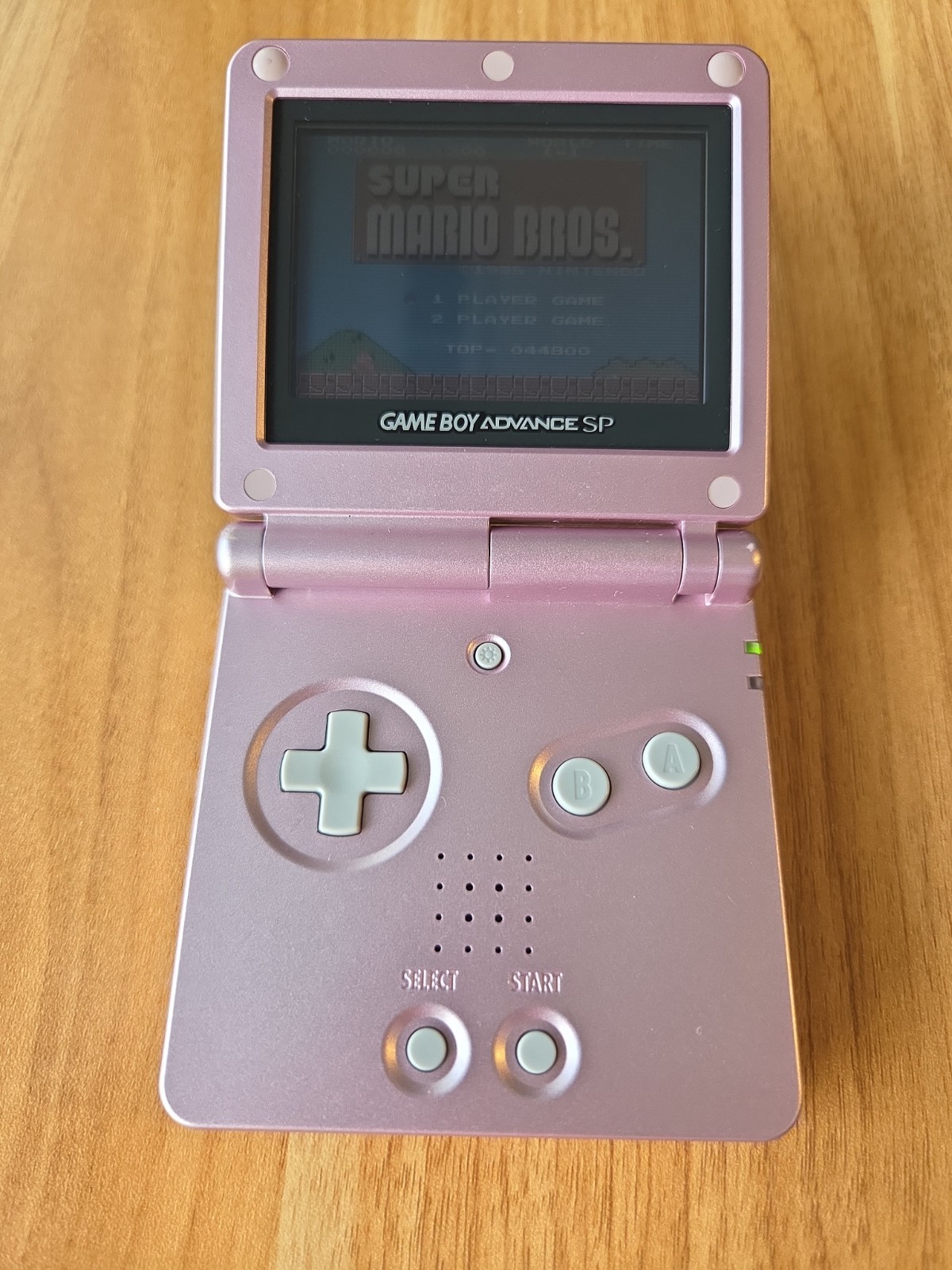 Nintendo Gameboy Advance SP Handheld System Console Pearl Pink (AGS-001) Tested