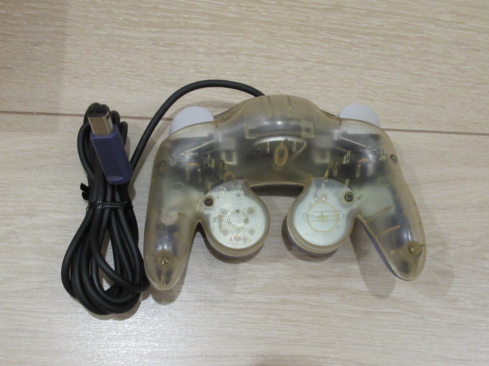 Nintendo GameCube DOL-001 Orange Console Japan Blue Controller AC Adapter Tested