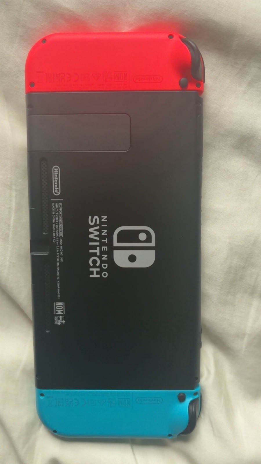 Nintendo Switch OLED Model HEG-001 Handheld Console – 64GB – Black/Neon Red/Neon