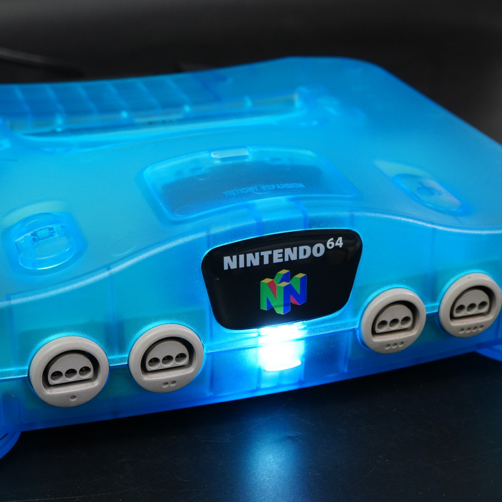Nintendo 64 N64 Ice Blue Replacement Shell Console NUS-001 (JPN) REGION FREE