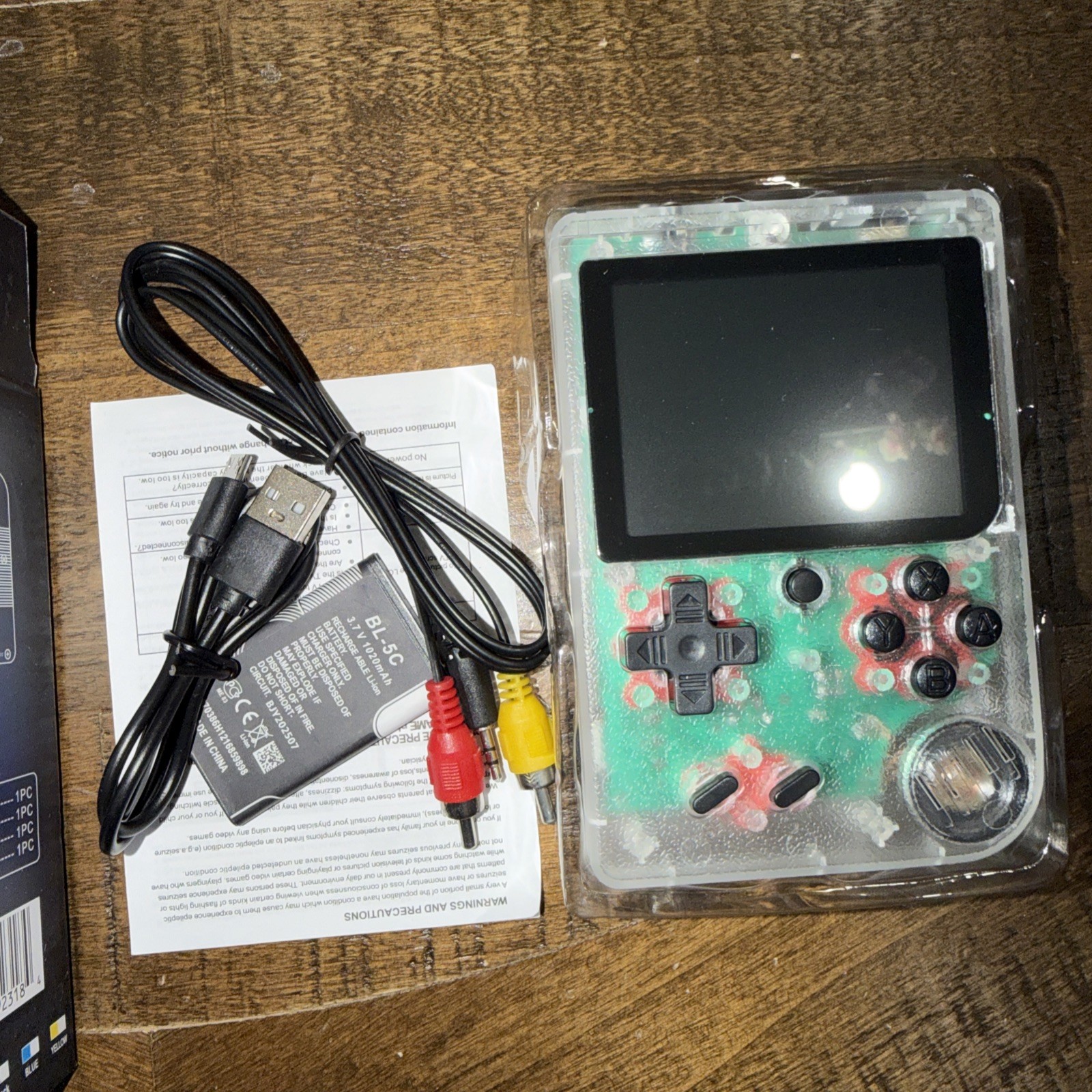 400 in 1 Retro Handheld Game Console Gamebox Portable Mini Gaming System New