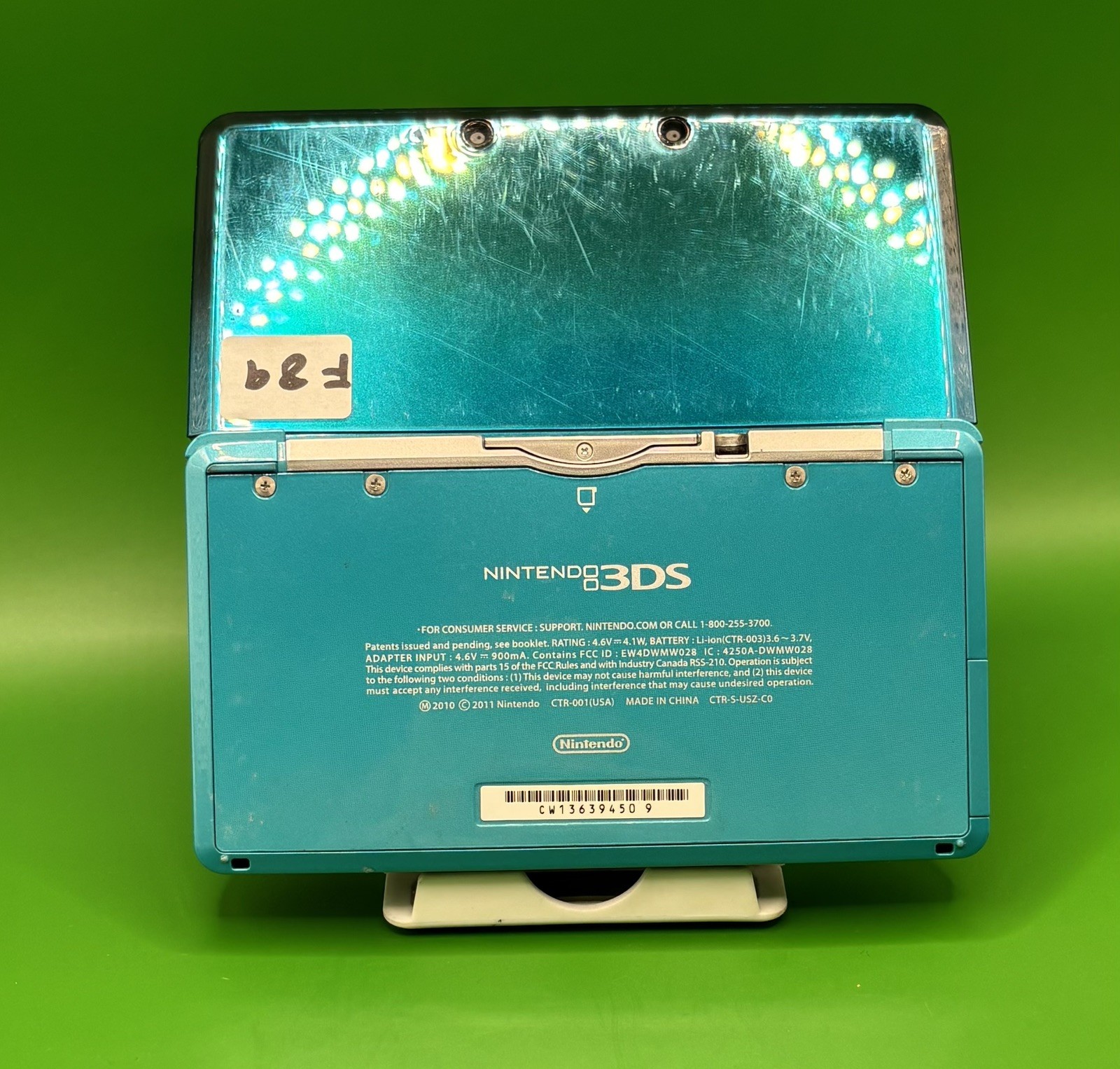 Nintendo 3DS – Aqua Blue (F89) READ DESCRIPTION