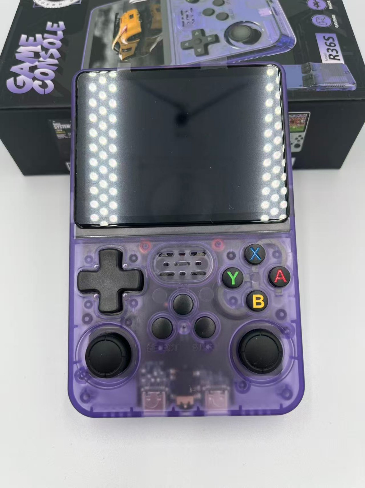 R36 Retro Handheld Game Console with 4.0″ IPS HD Screen, Portable Gaming 64GB