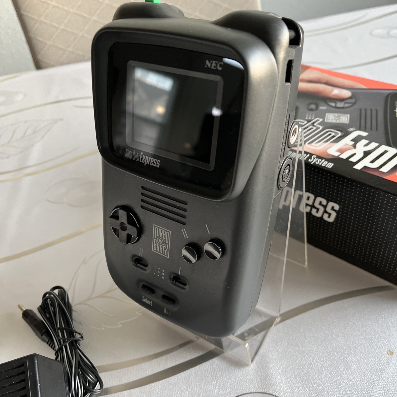 NEC Turbo Express (CIB) + Ever Drive game Card