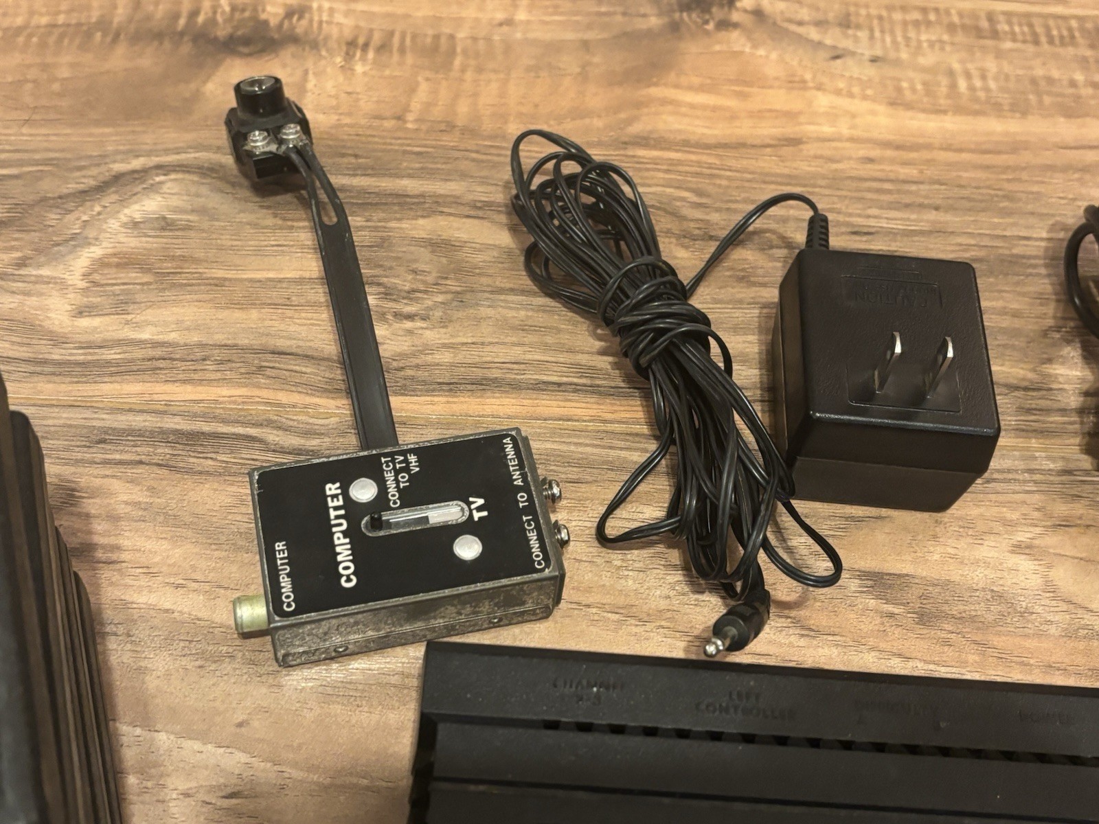 Atari 2600 Jr Console, Controllers, Games, Asteroid, Rare Short Rainbow, Tested!