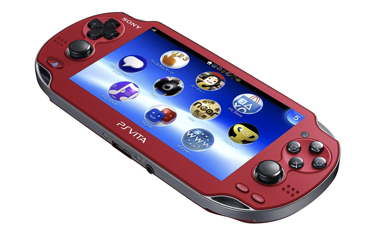 PS Vita Cosmic Red PCH 1000 ZA03 Console Charger PSV [CC]