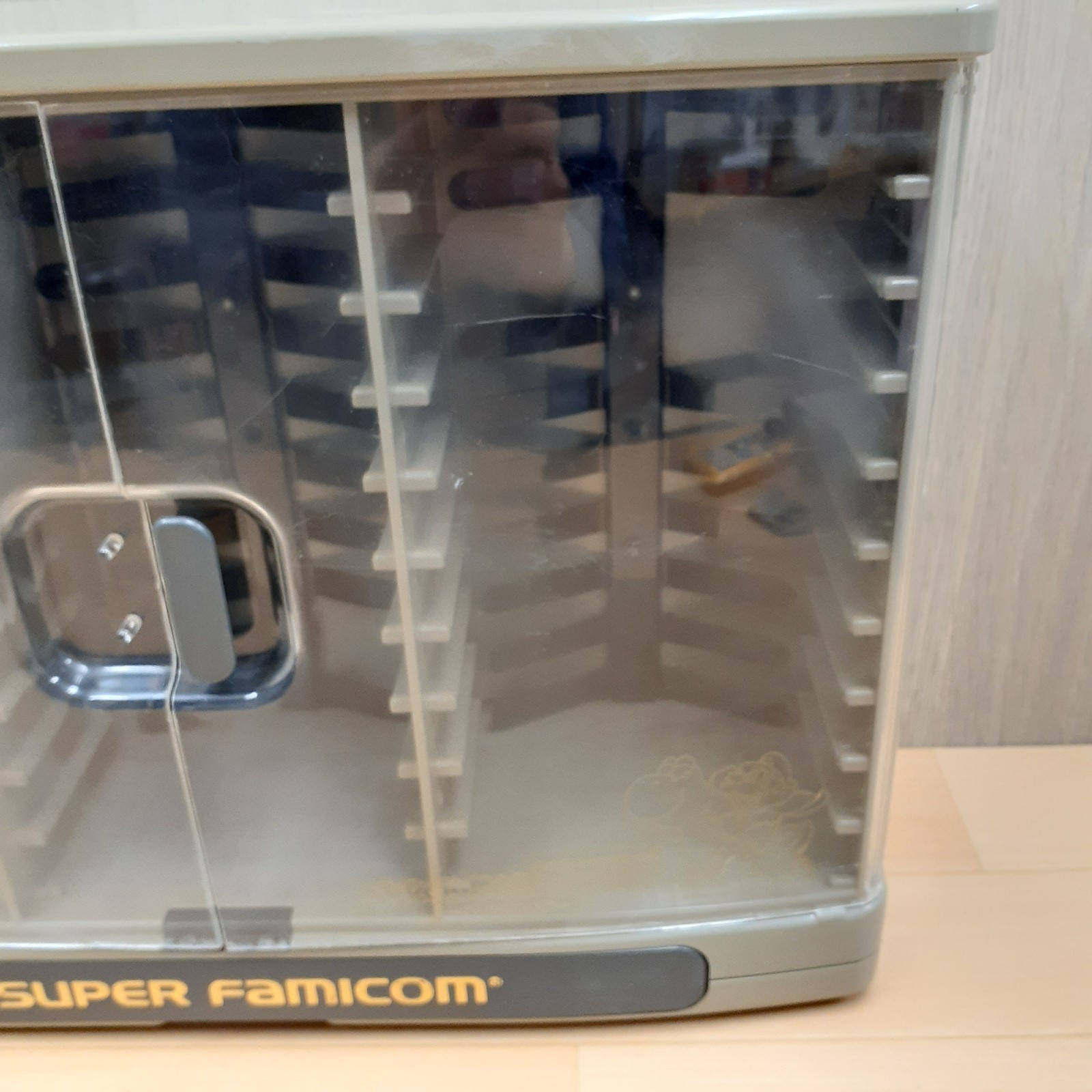 Japanese Super Famicom Cartridge Case 30 Storage Cace Rack Super World Nintendo