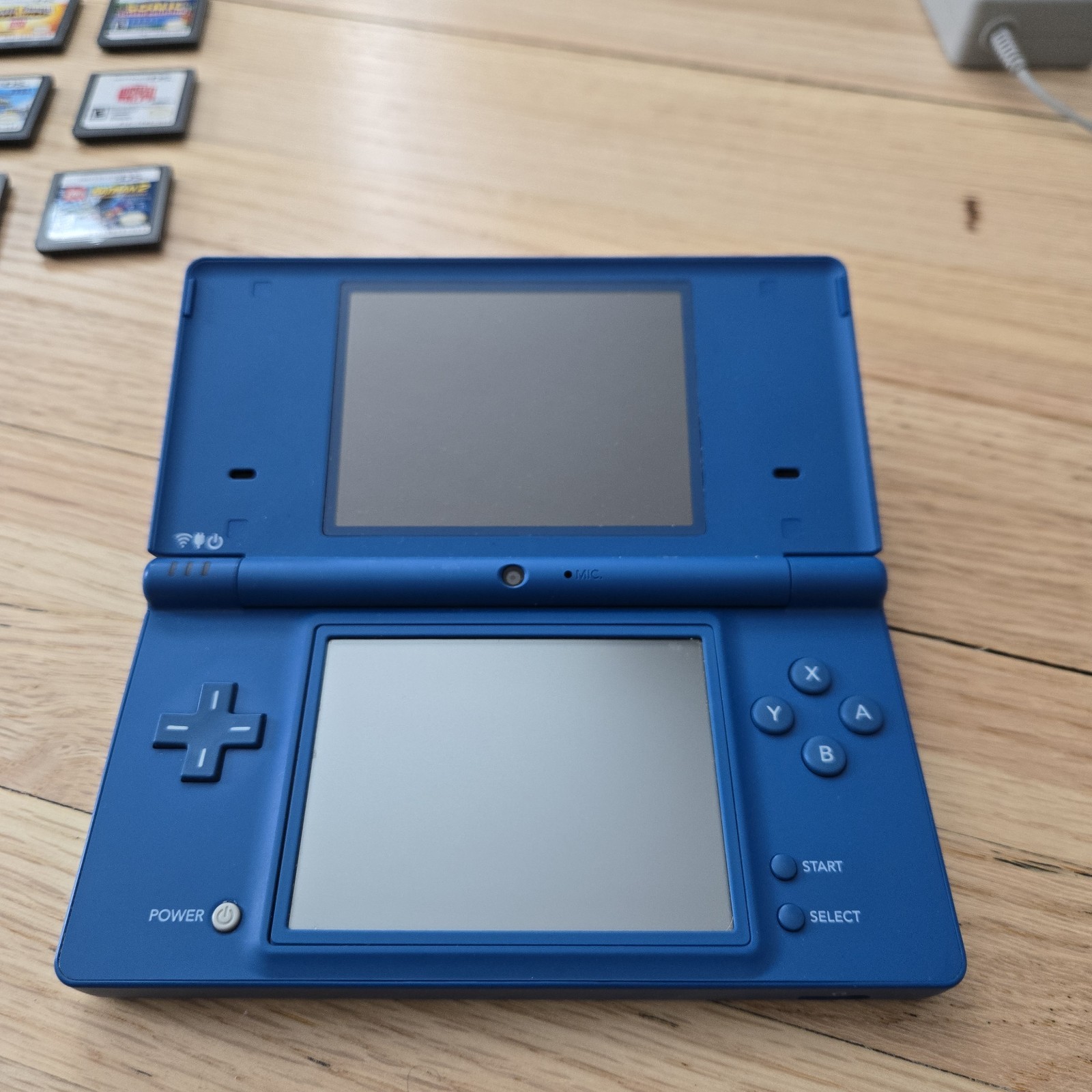 Nintendo 2DS Red/Black & Nintendo DS Lite Blue | 13 Games | OEM Charger | Tested