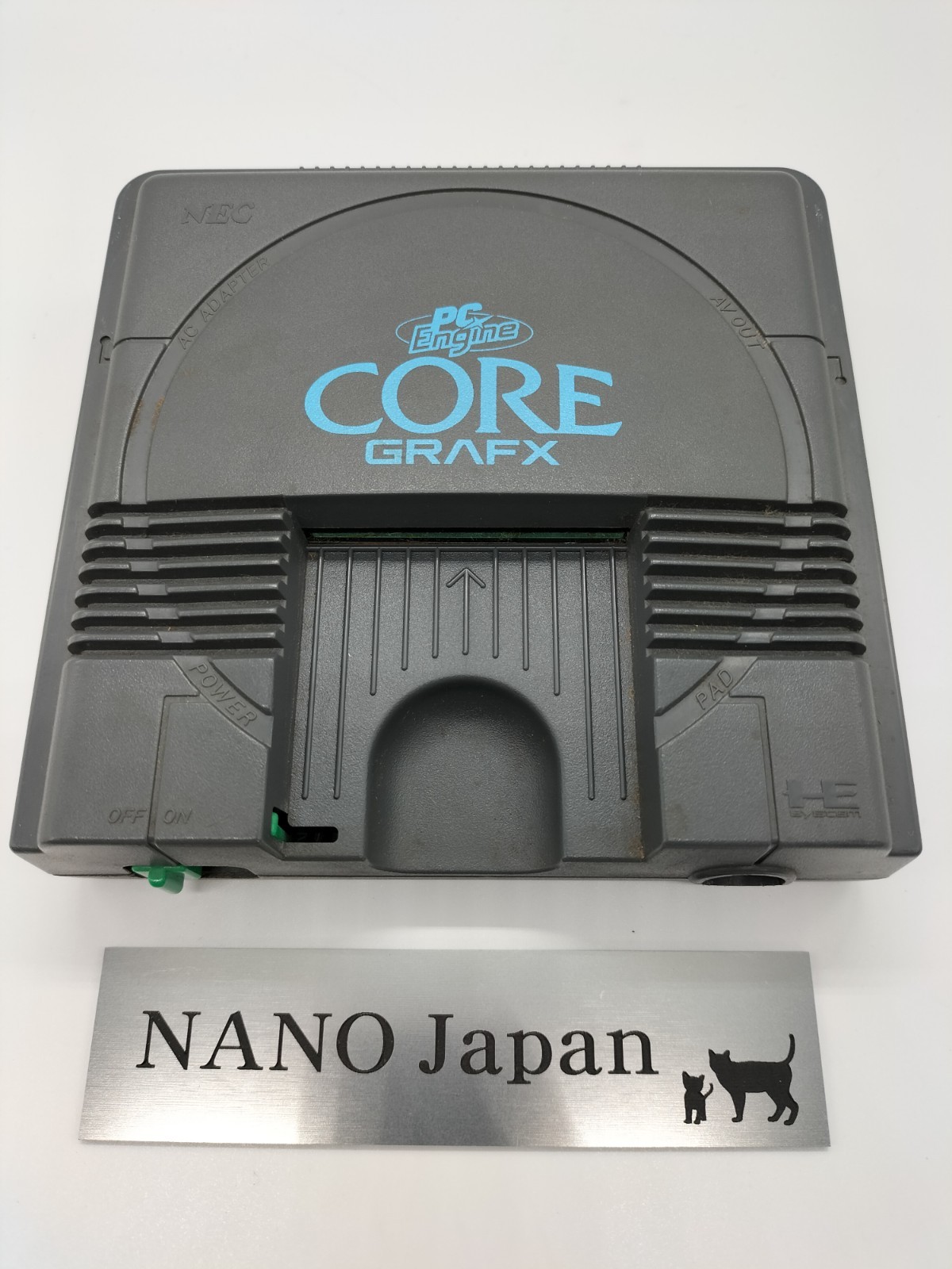 NEC PC Engine Core Grafx PI-TG3 Console – Tested Working -Selectable accessories