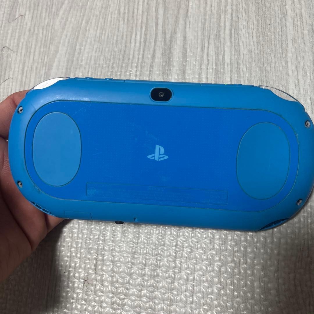 Sony PlayStation Vita PCH-2000 Aqua Blue Console Tested Working Region Free