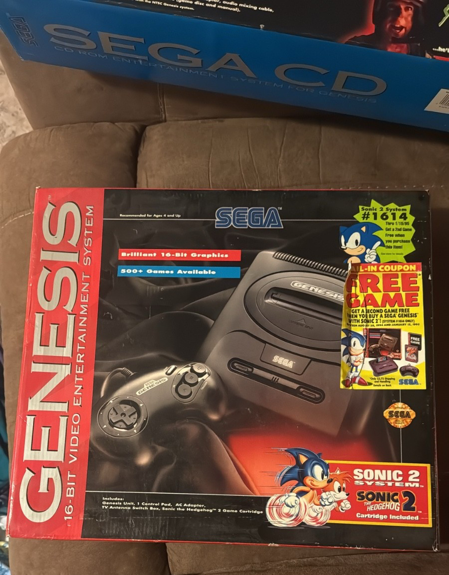 SEGA Genesis II 16MB Home Console – Black