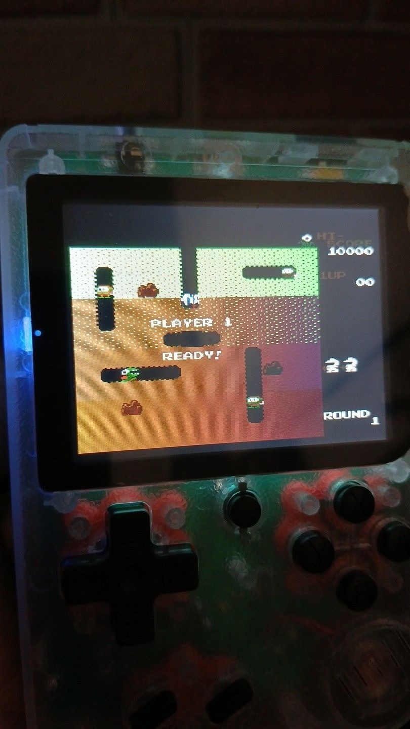 Game Box Plus Handheld Game 400 in 1 Transparent Game Console