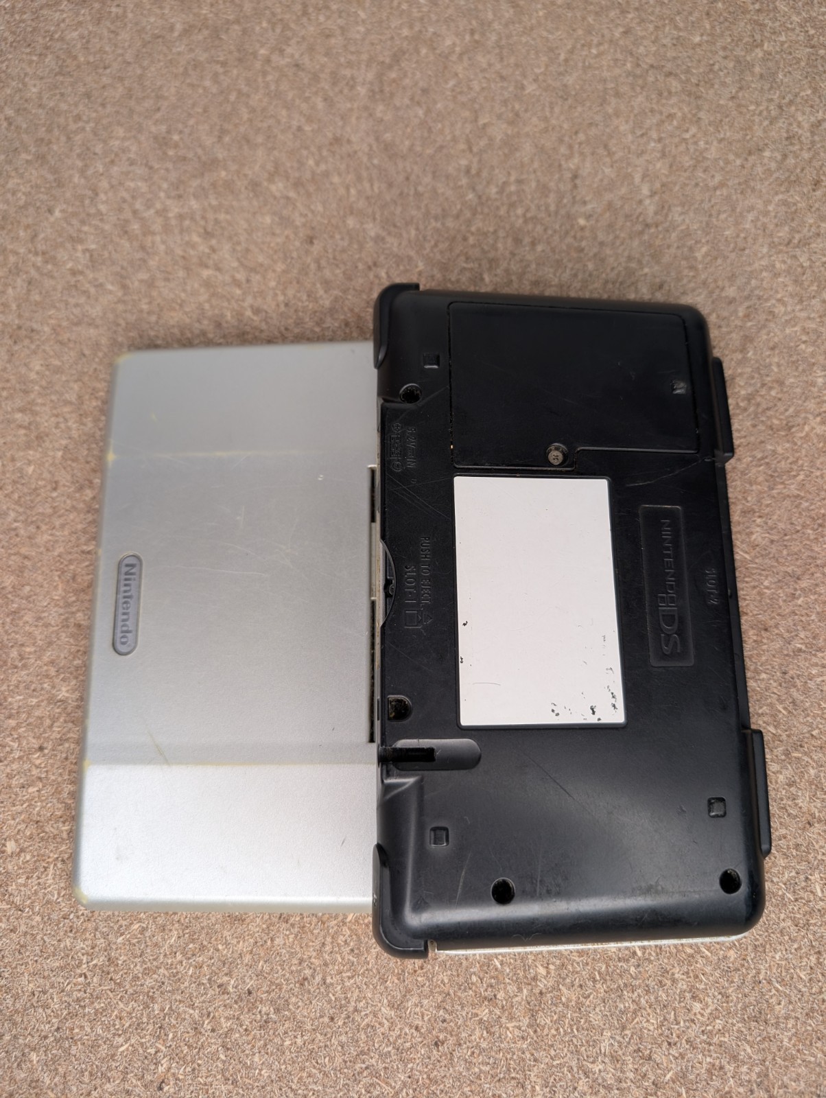 Nintendo DS Original Console Titanium Silver – Tested Works