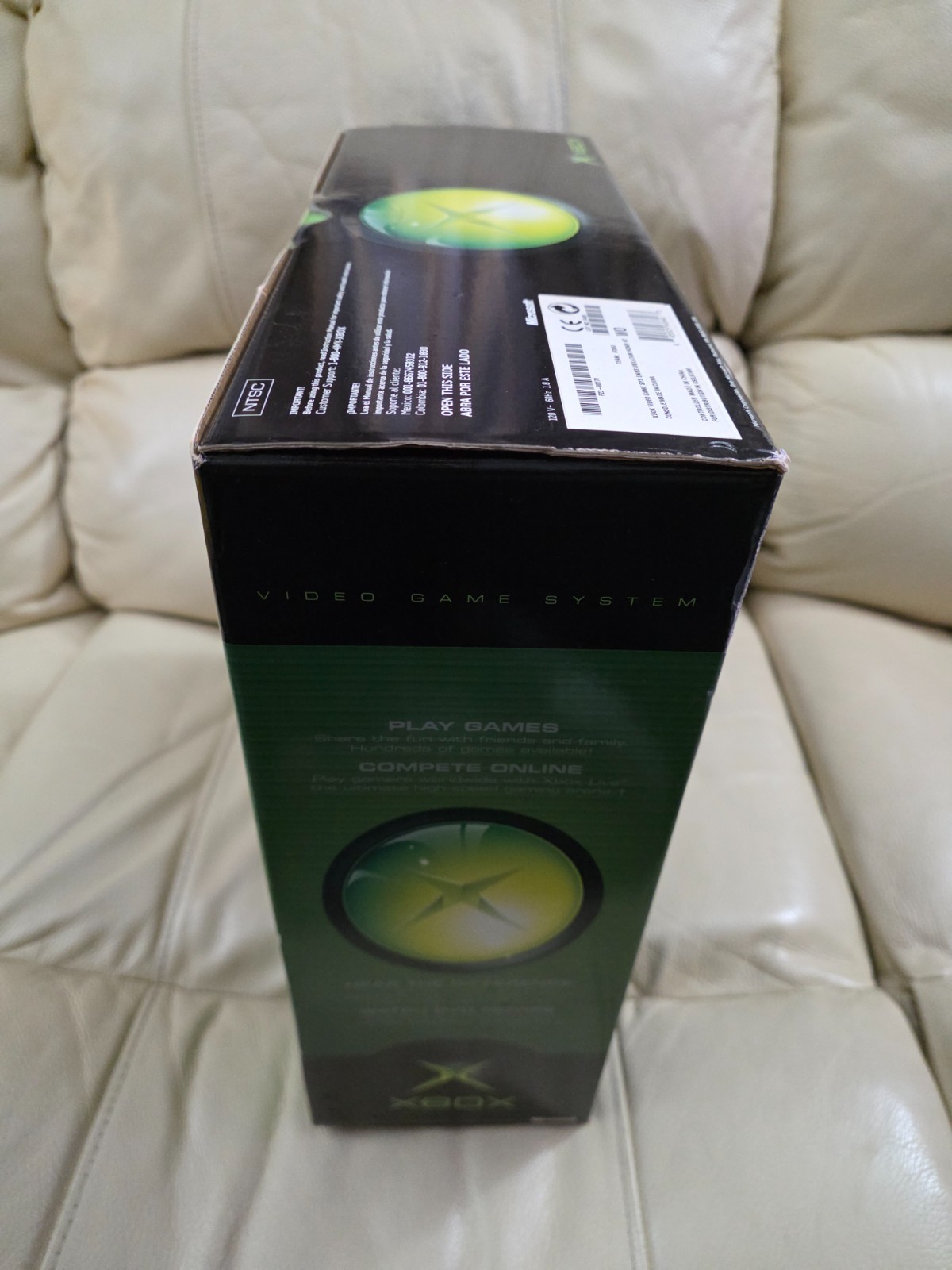 Brand New Factory Sealed Original Xbox Console System RARE! Unopened!
