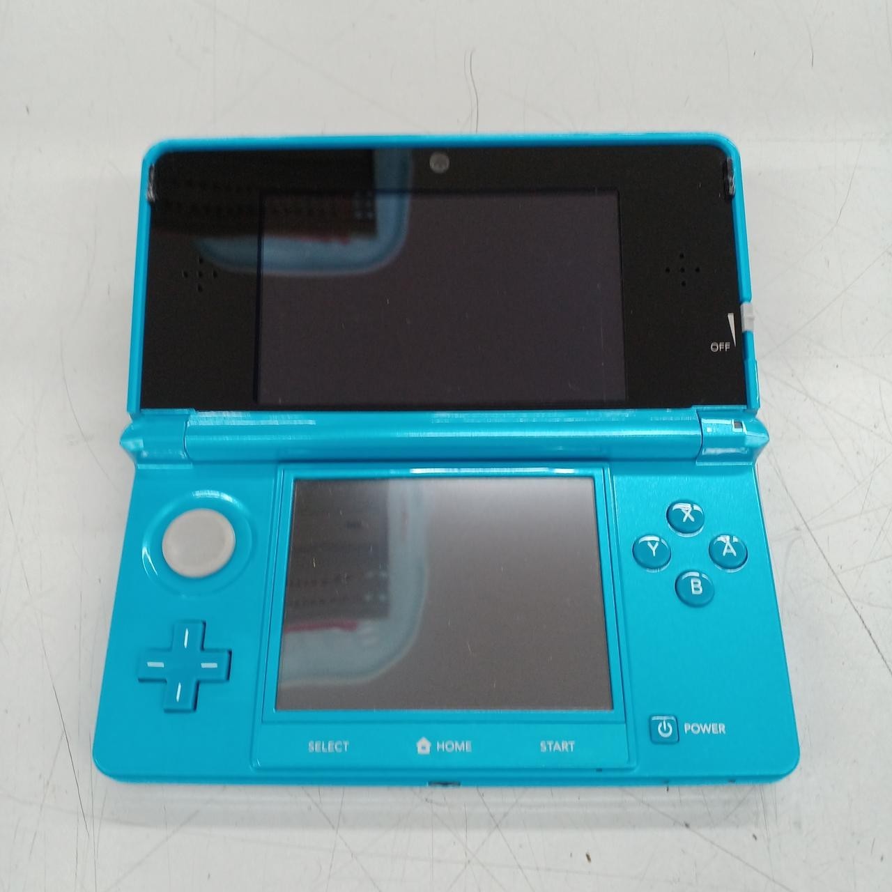 Nintendo 3DS Light Blue Console Japan Ver Tested & Working w/ Stylus Authentic