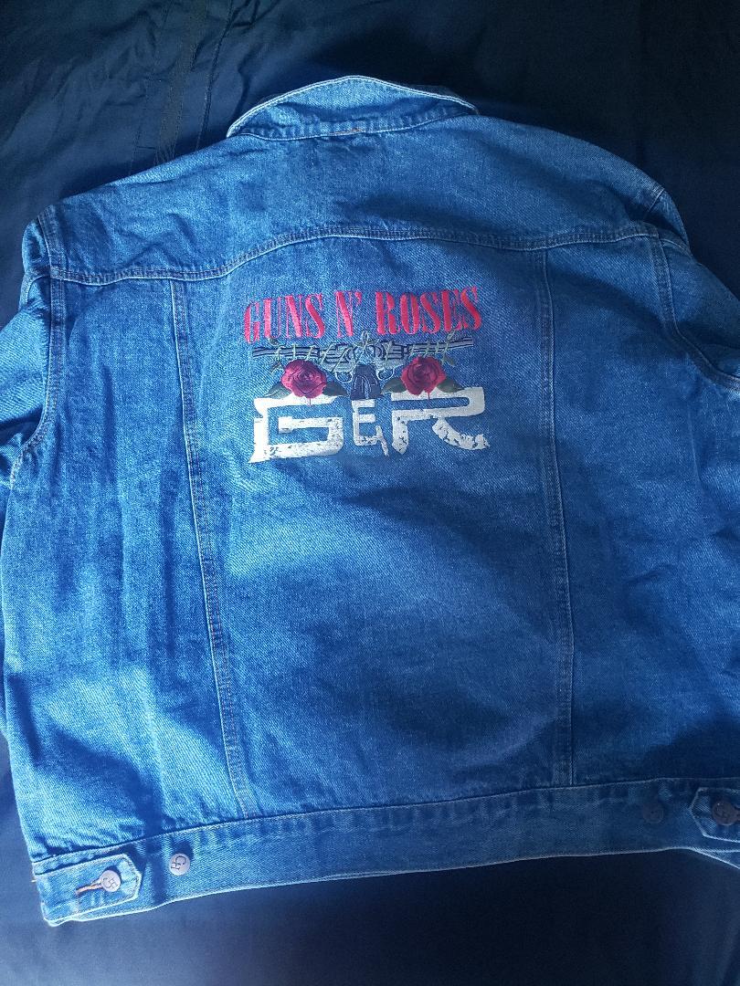 Guns N’ Roses Officially licensed Denim jacket–brand new–XXL