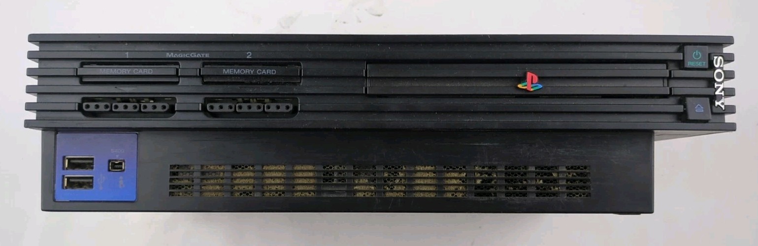 PlayStation 2 PS2 Fat Console W/Controller + Cords & Memory Card Tested READ!