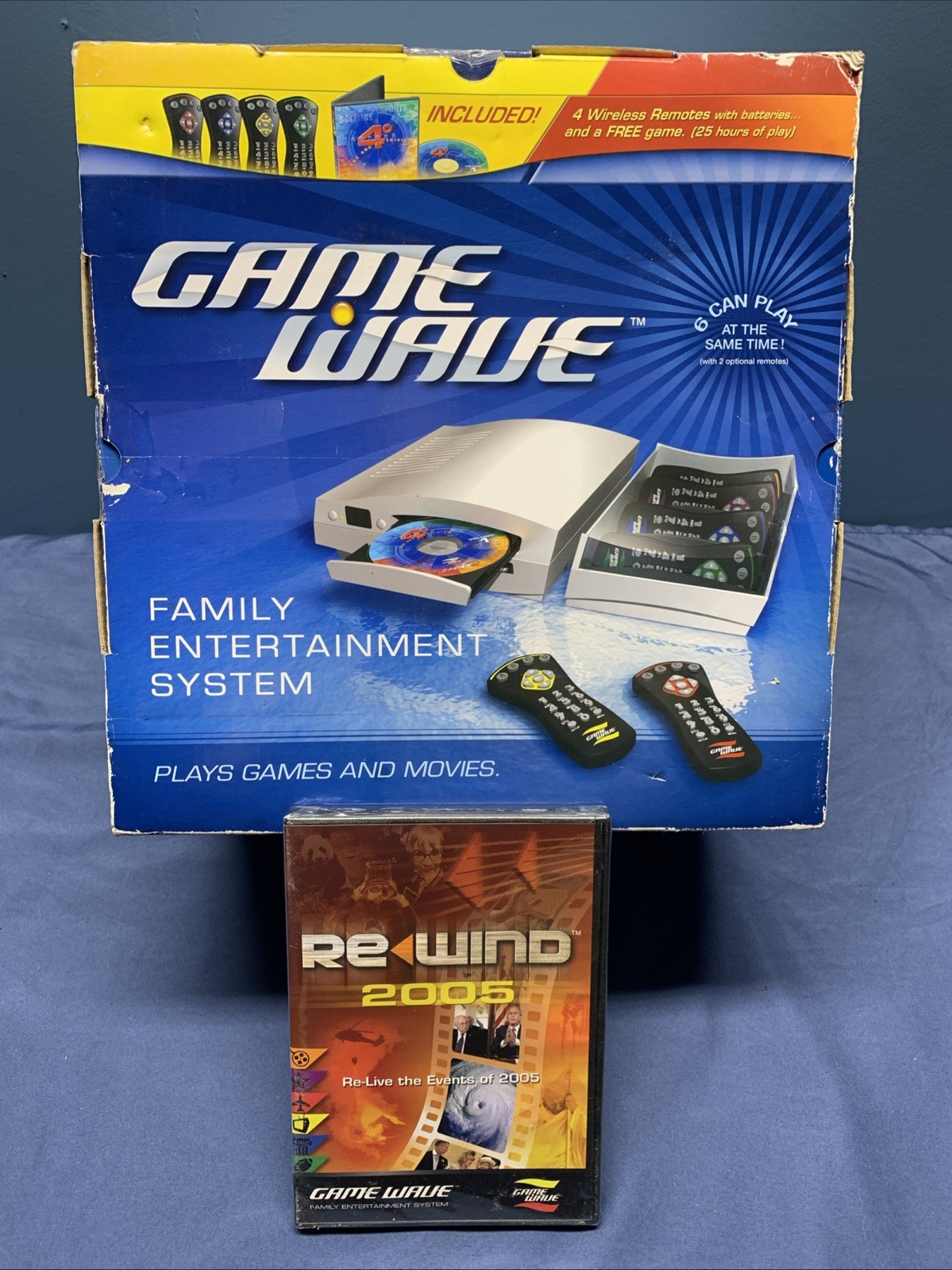 Game Wave Family Entertainment Video Game System