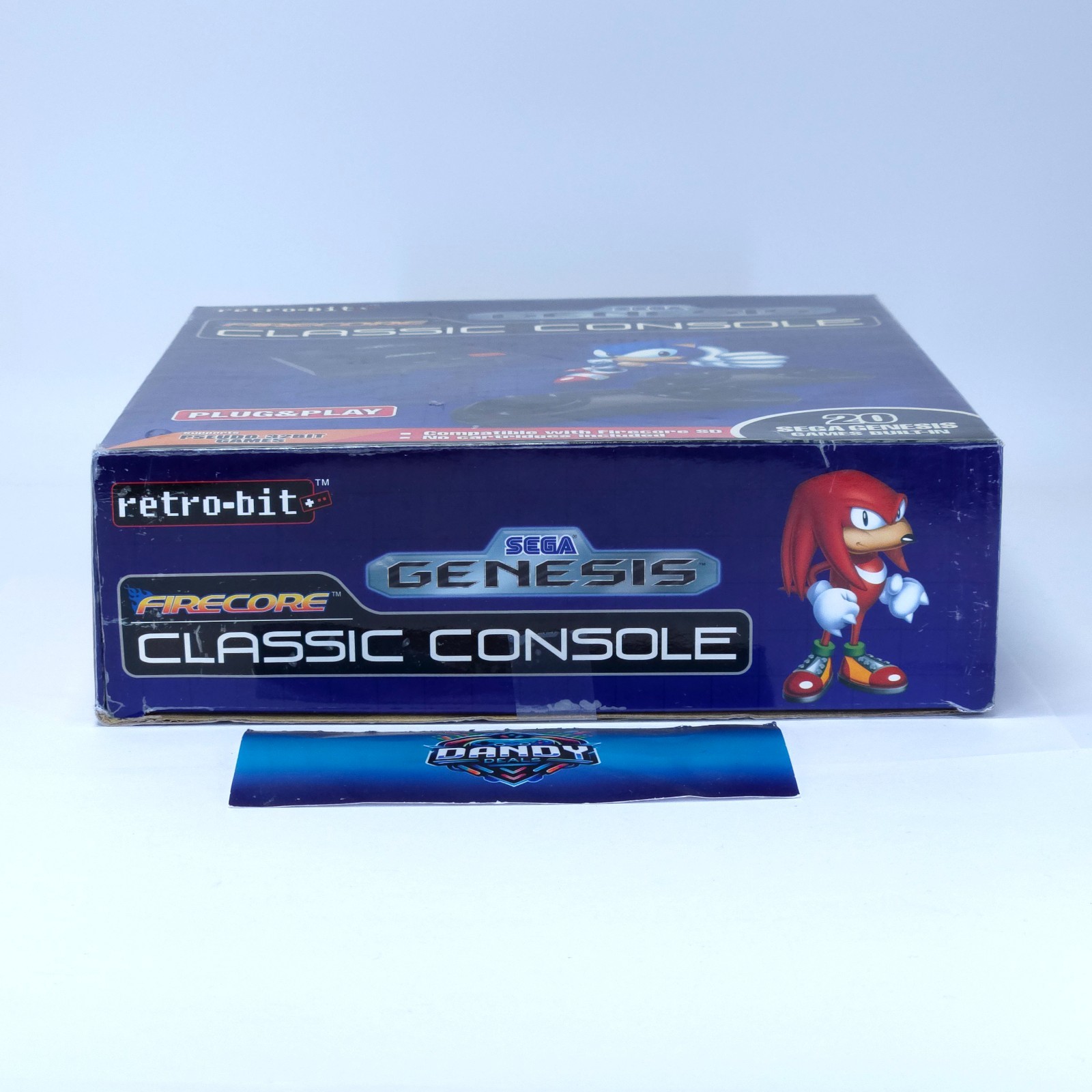 Sega Genesis Classic Console AtGames Mini 20 Built-in Games W/ Box + Controller