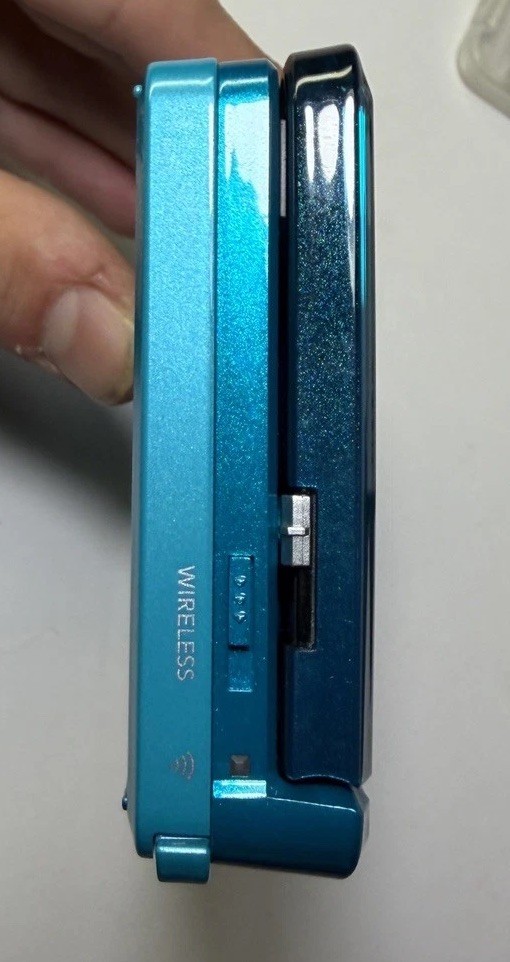 MINT Original Nintendo 3DS Handheld System Aqua Blue Tested Working Console