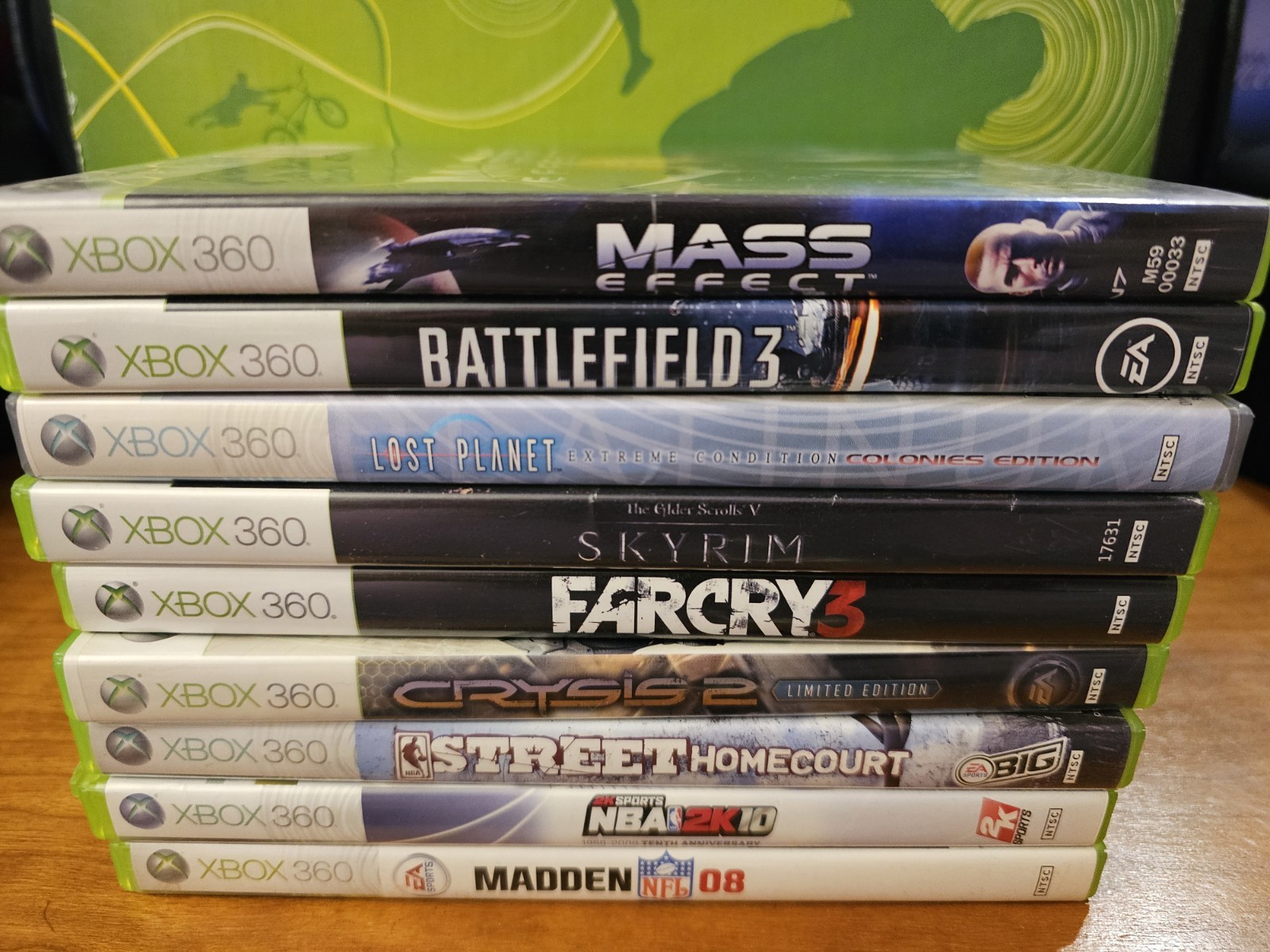 Xbox 360 Arcade 256MB White Console Games Bundle Tested Working