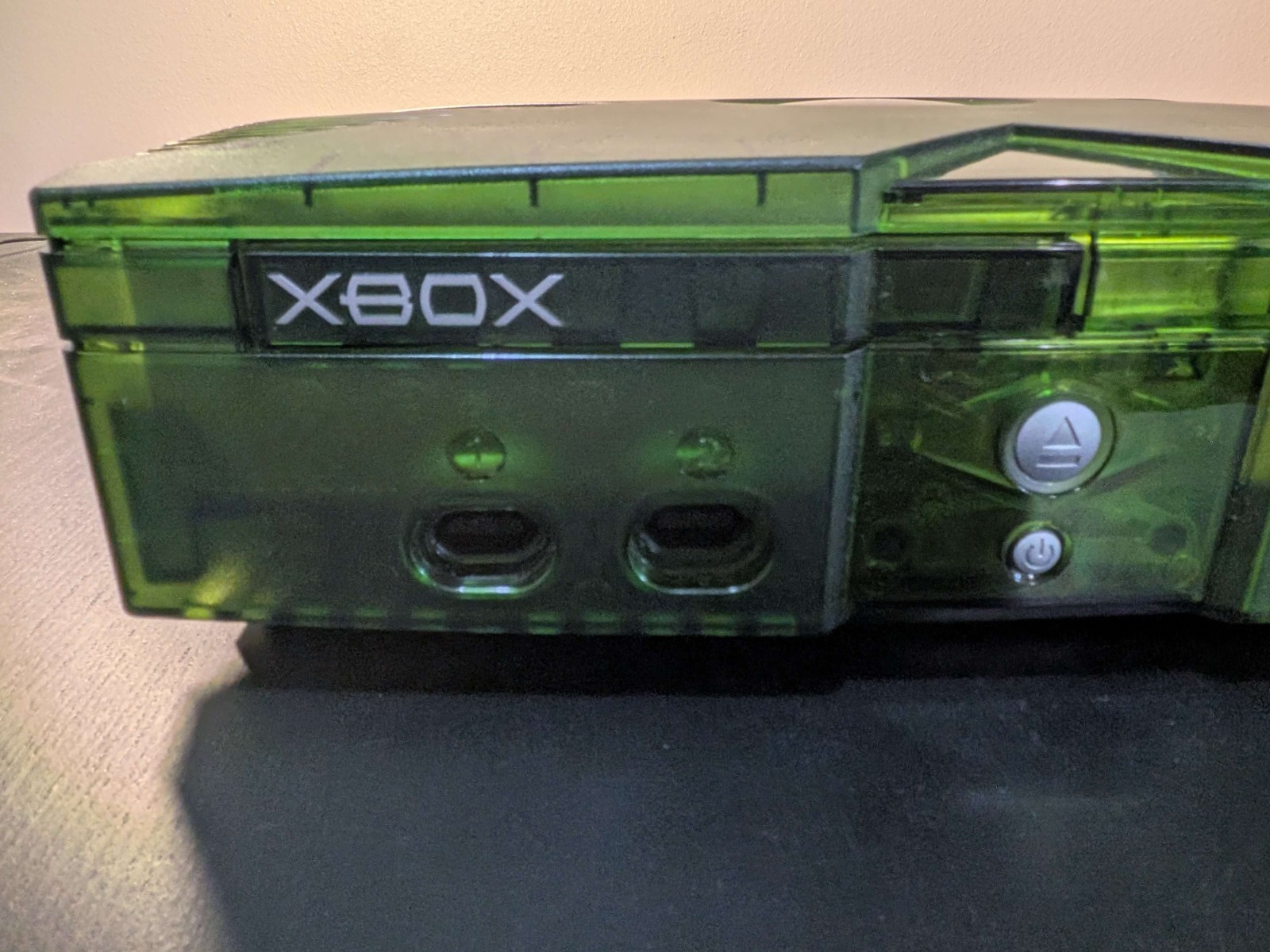 original xbox halo special edition green console NTSC – Working Tested
