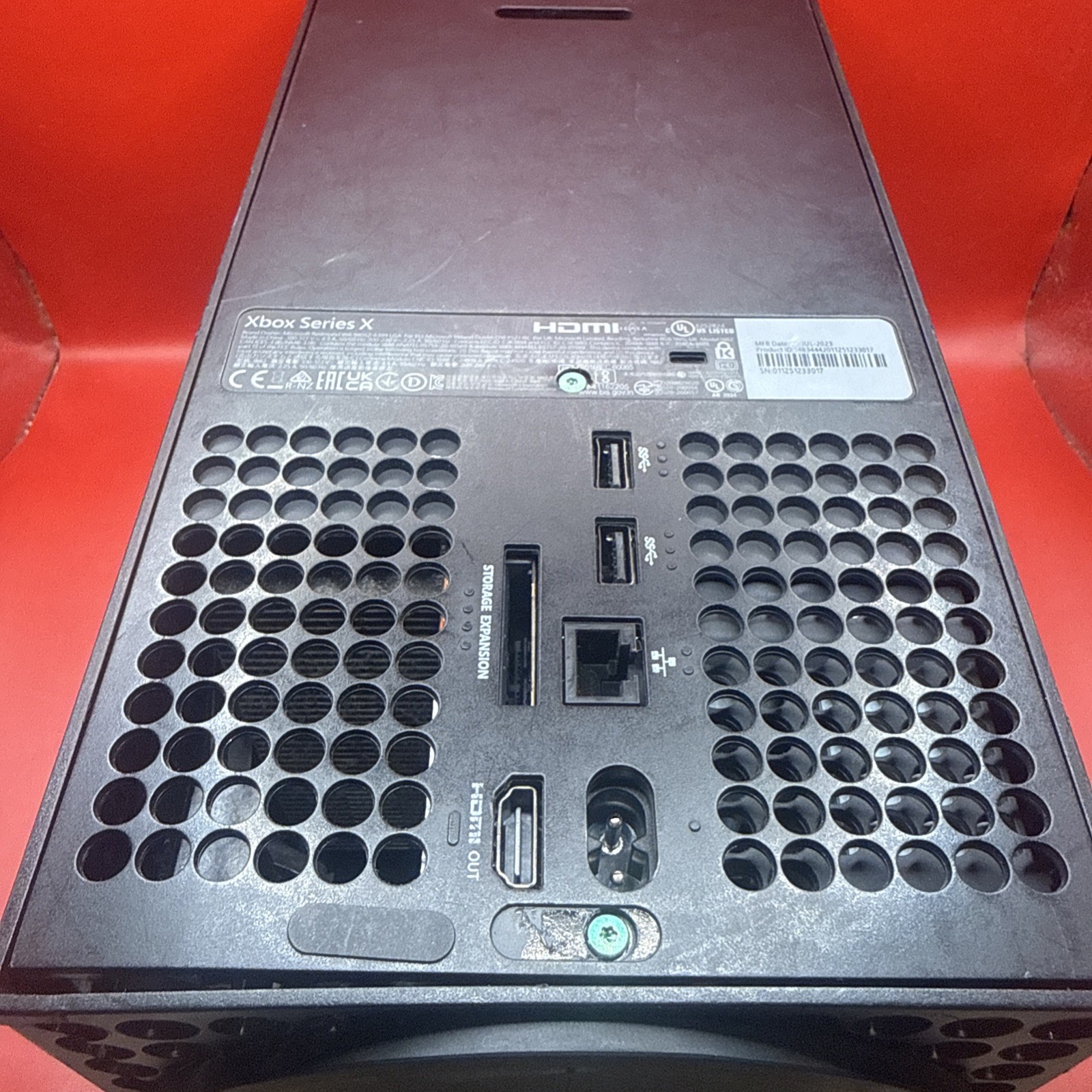 Microsoft Xbox Series X 1TB Console Only 1882 For Parts Turns On Then Turns Off