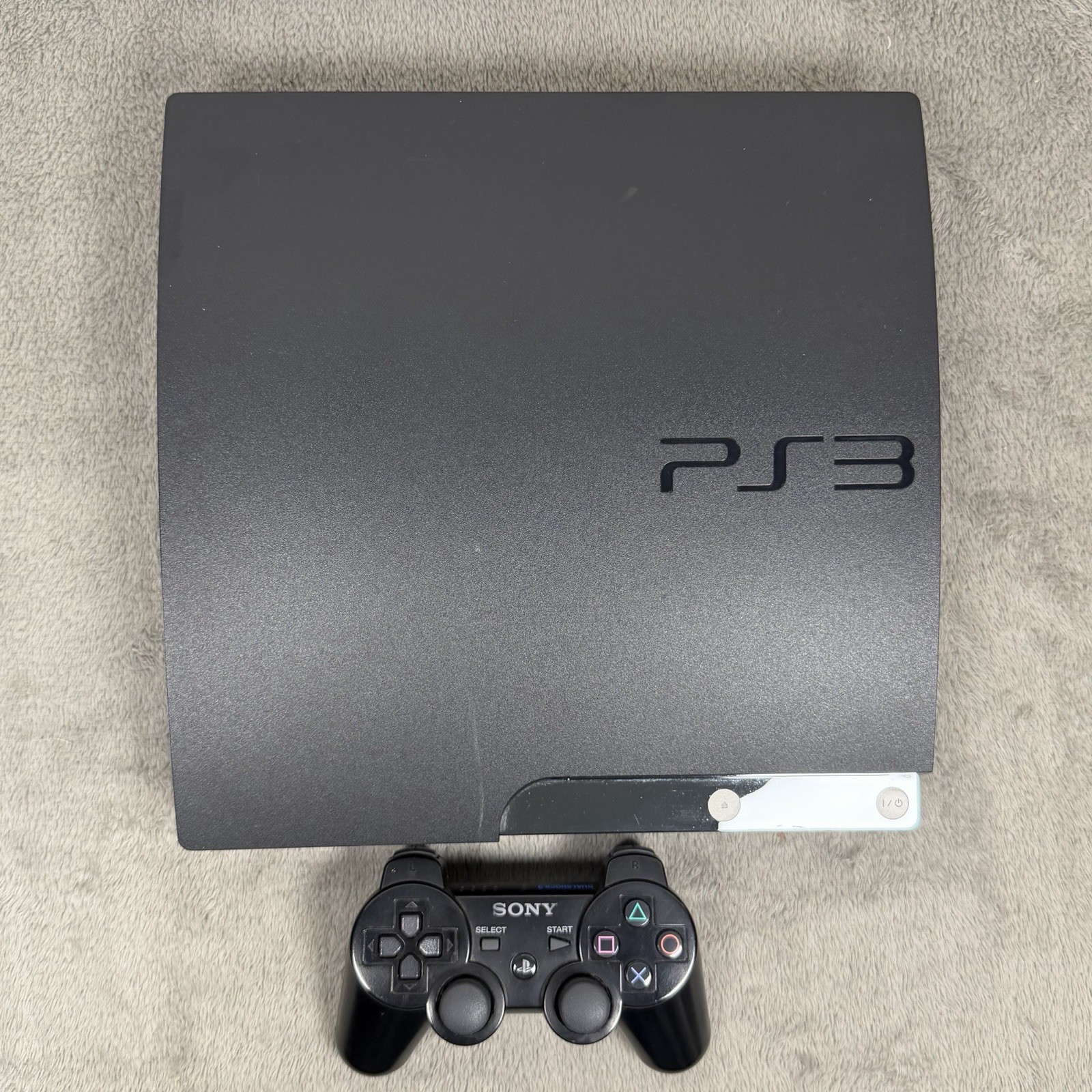 Sony PlayStation 3 Slim PS3 160GB Blk Console Gaming System CECH-2501A See Pics