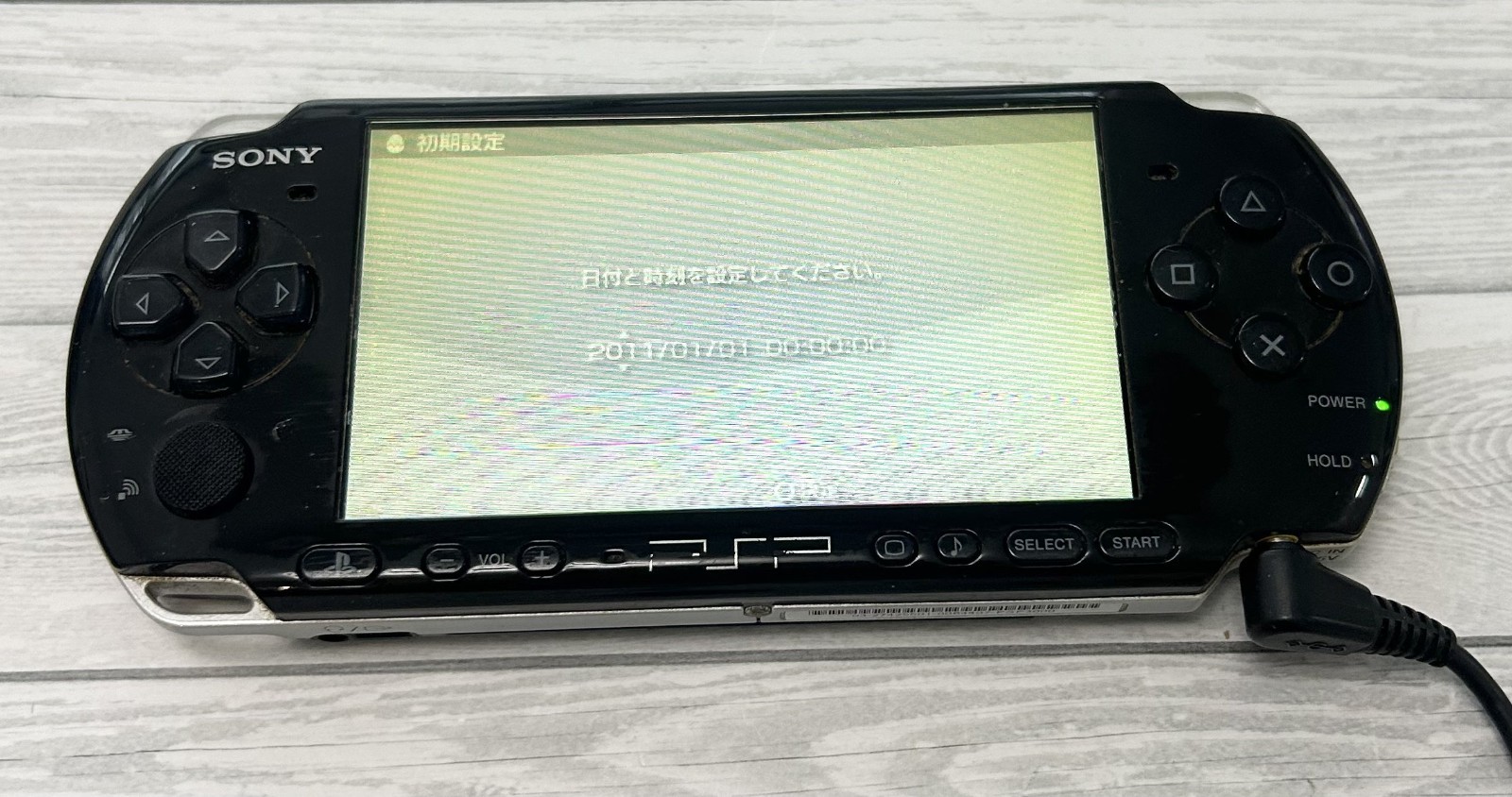 Sony PSP-3000 Black Handheld Console Tested Working Japan