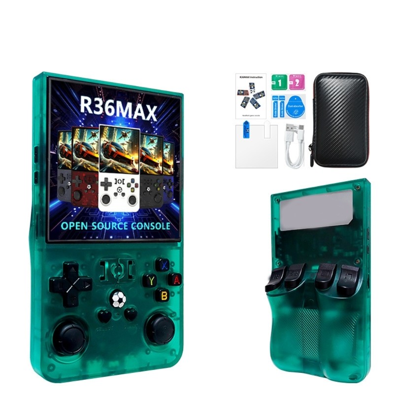 Open Source 4.0in R36Max Handheld Game Console Retro Supports Multiple Emulators