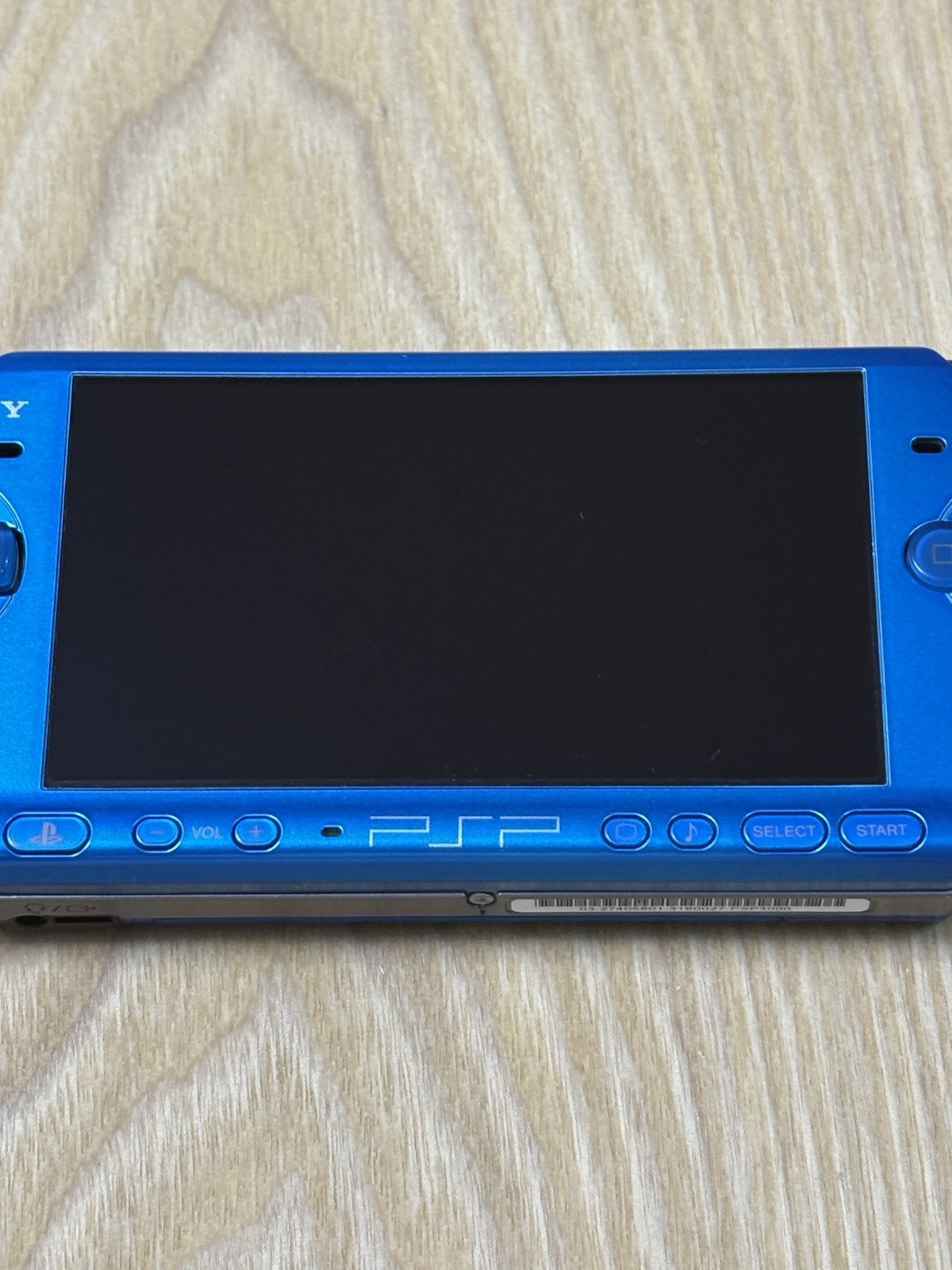 Sony PSP 3000 Vibrant Blue Console Only Tested Working Japanese Ver