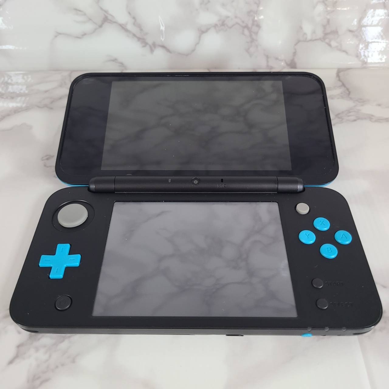 Nintendo new 2DS LL Black Turquoise Console Only Japan Rank:S