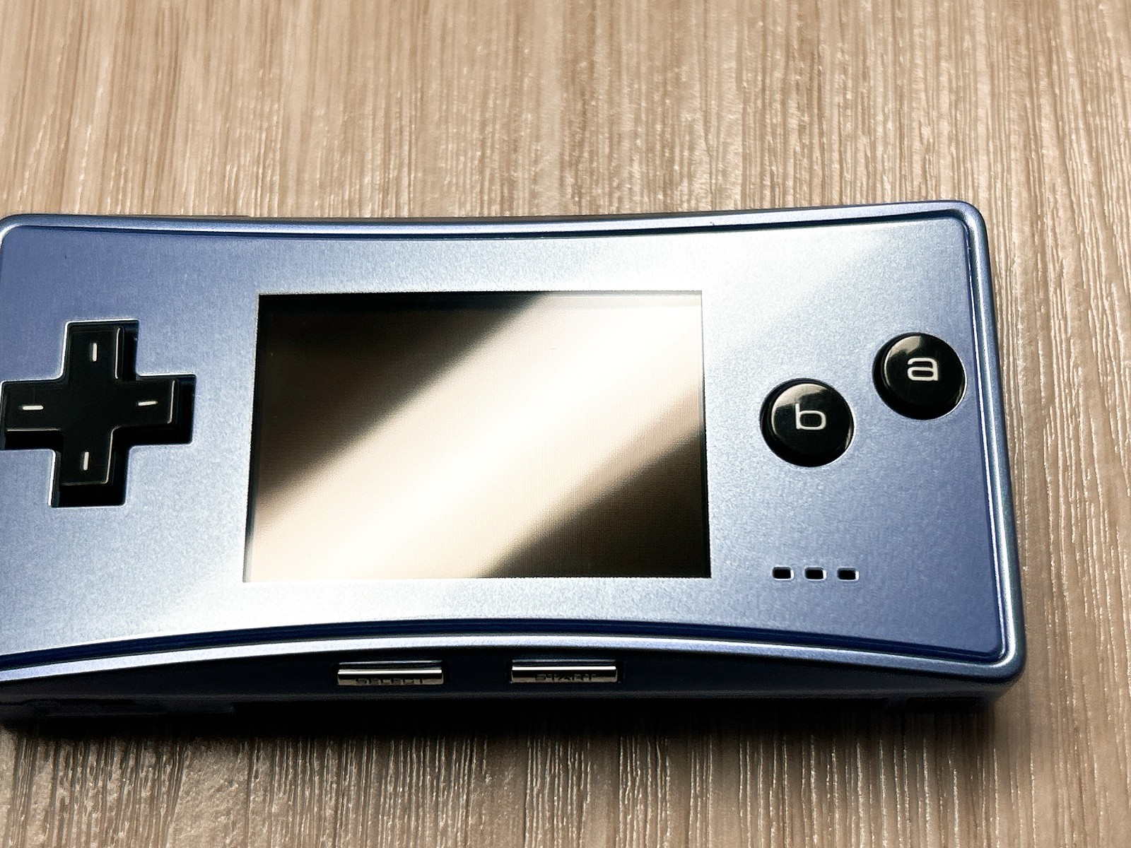 Mint – Nintendo GameBoy Micro Blue Console Tested w/ Charger & Case GBM