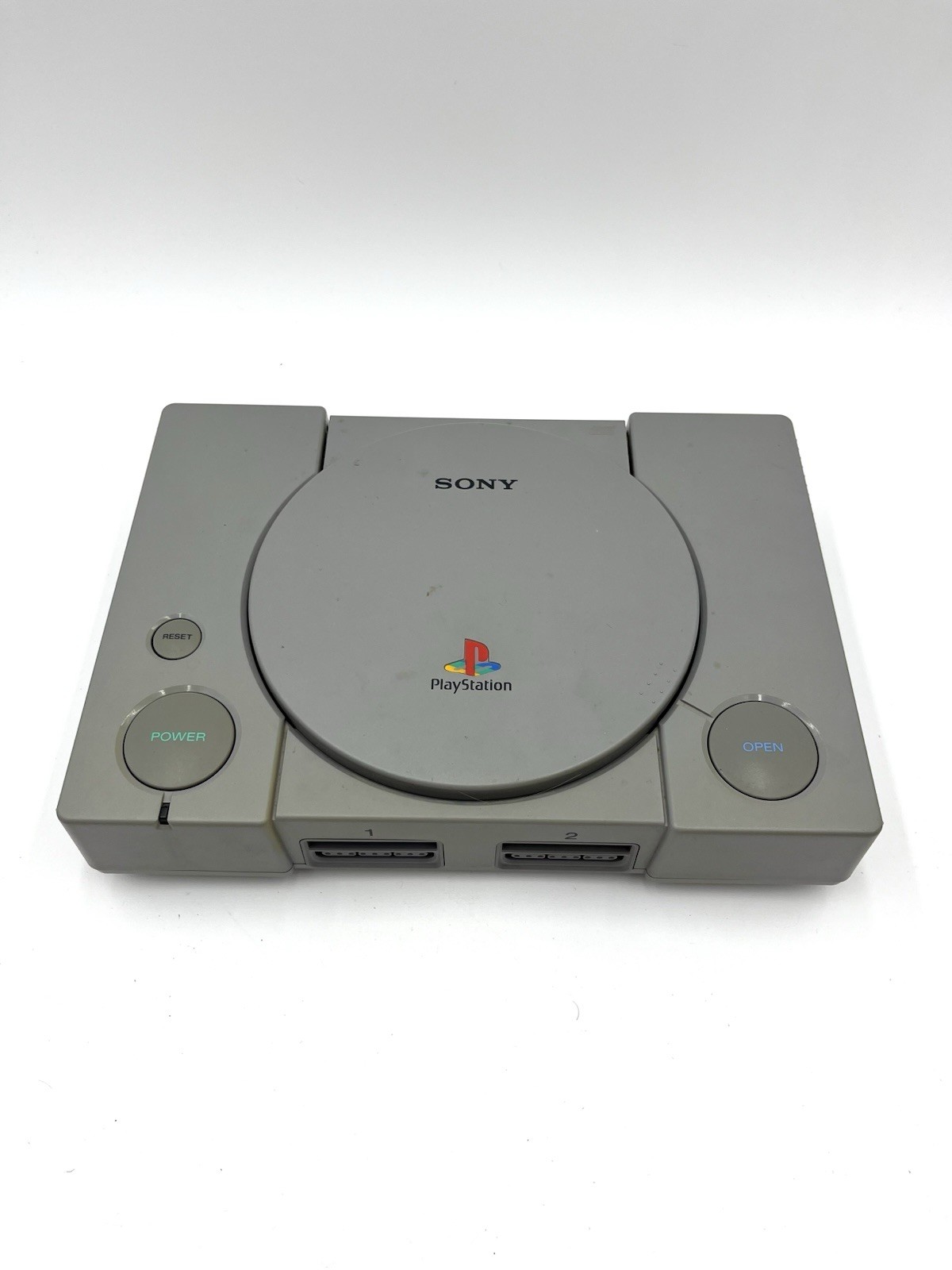 Sony PlayStation 1 Console SCPH-7501 PS1 Lot 3 Games, 1 Controller & Cord TESTED
