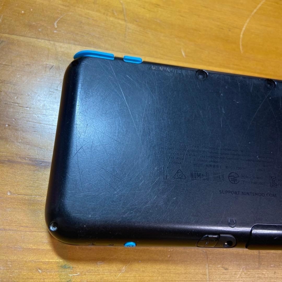 New Nintendo 2DS LL Console, Black x Turquoise, 6081 From Japan