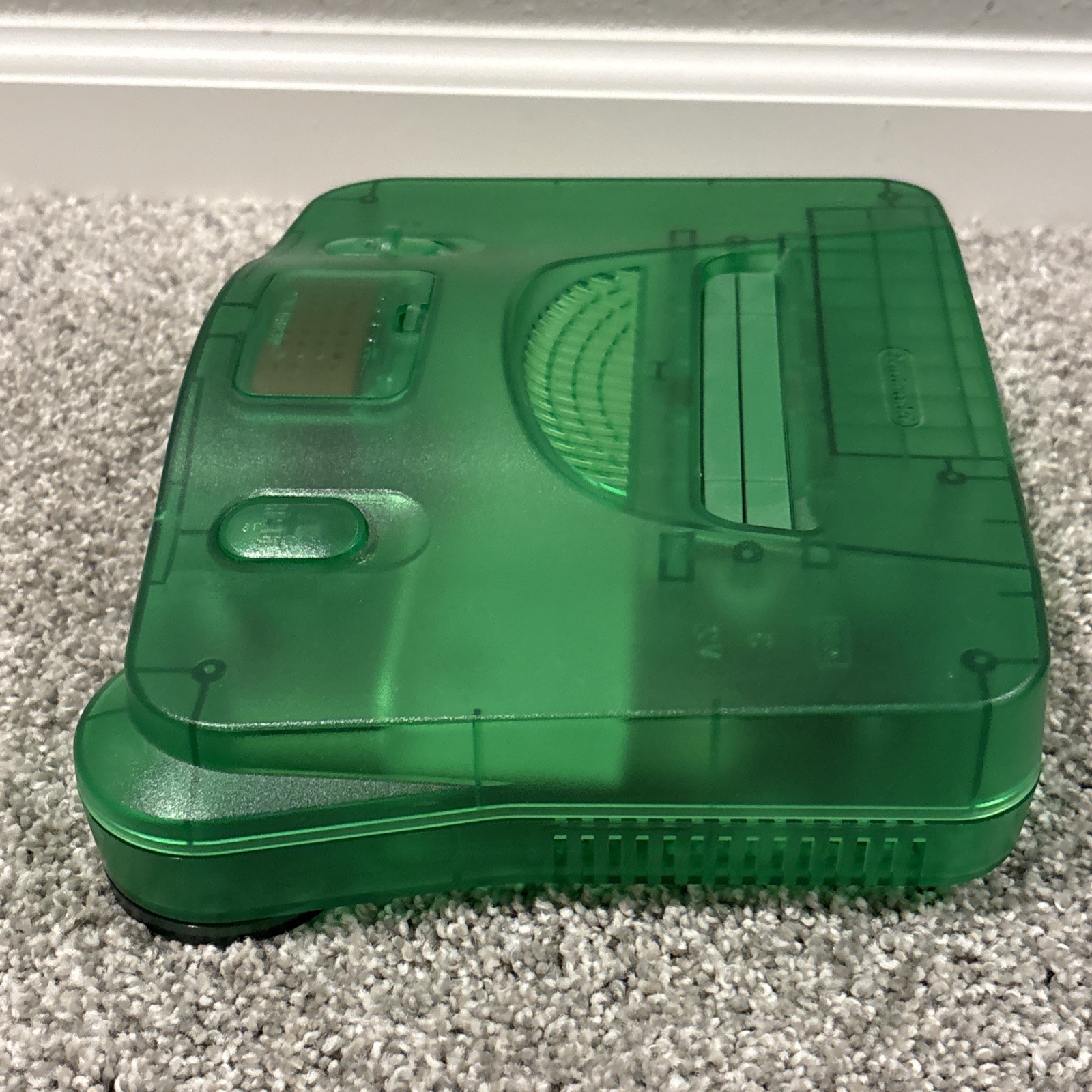 Nintendo N64 Jungle Green Console W/ OEM Controller, Expansion Pack, REGION FREE
