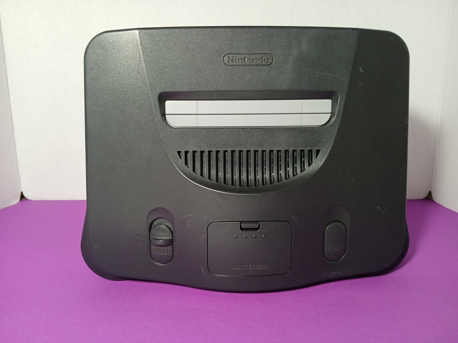 Nintendo 64 Console with Power Supply and Jumper **Good Condition!!**