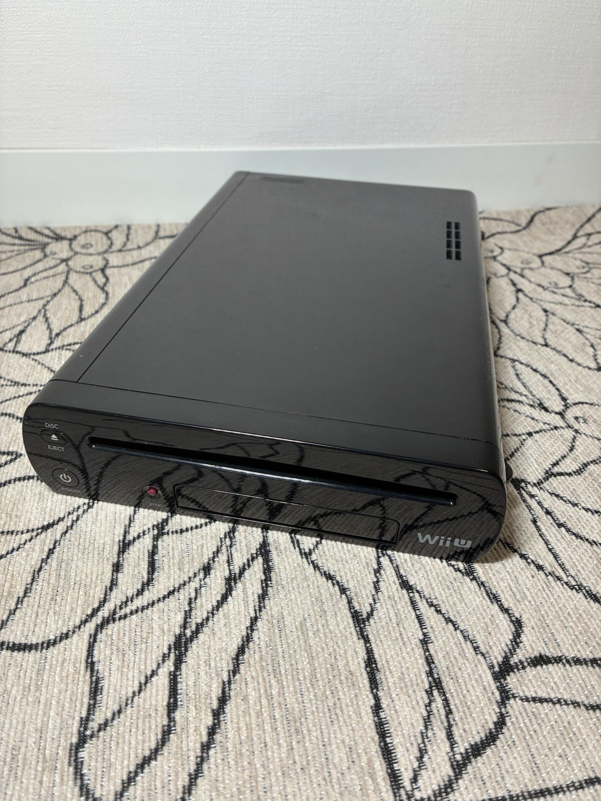 Nintendo Wii U Premium Set 32GB Black Console Complete Boxed Tested region japan