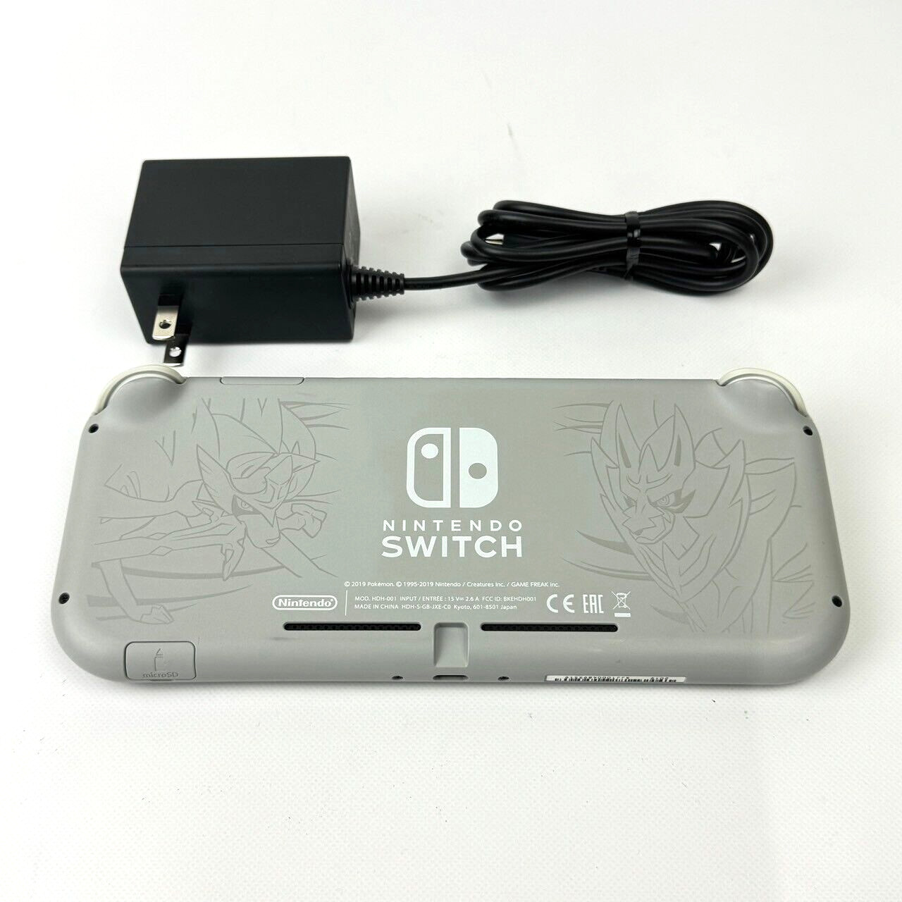 Refurbished Nintendo Switch Lite Pokemon Zacian Zamazenta Console Charger First
